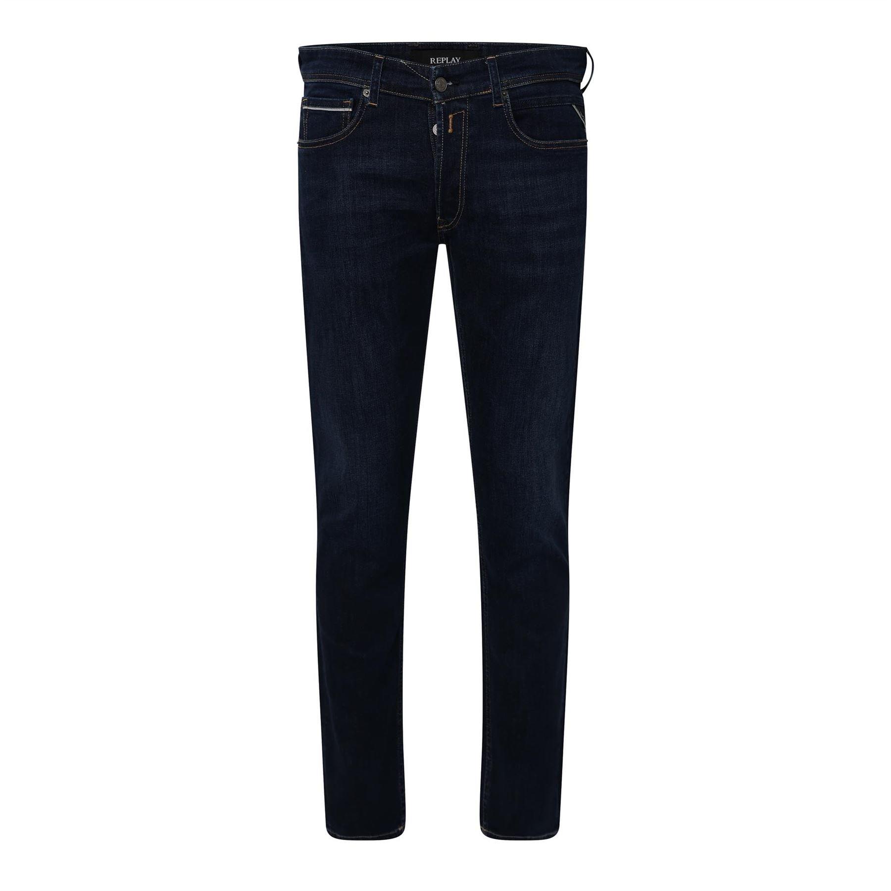 Replay Men's Grover Straight-Fit Jeans - Blue - 32R