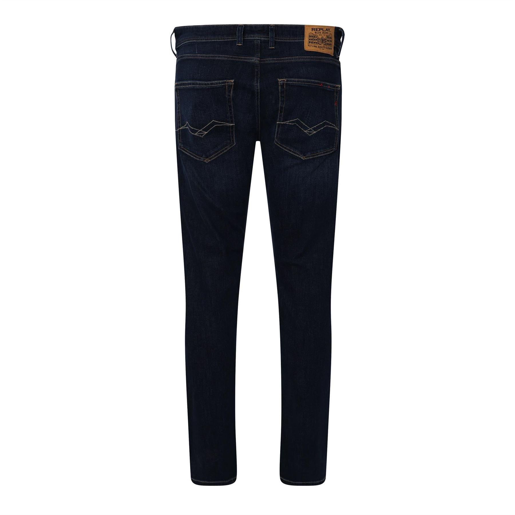 Blue - Replay - Grover Straight-Fit Jeans - 2
