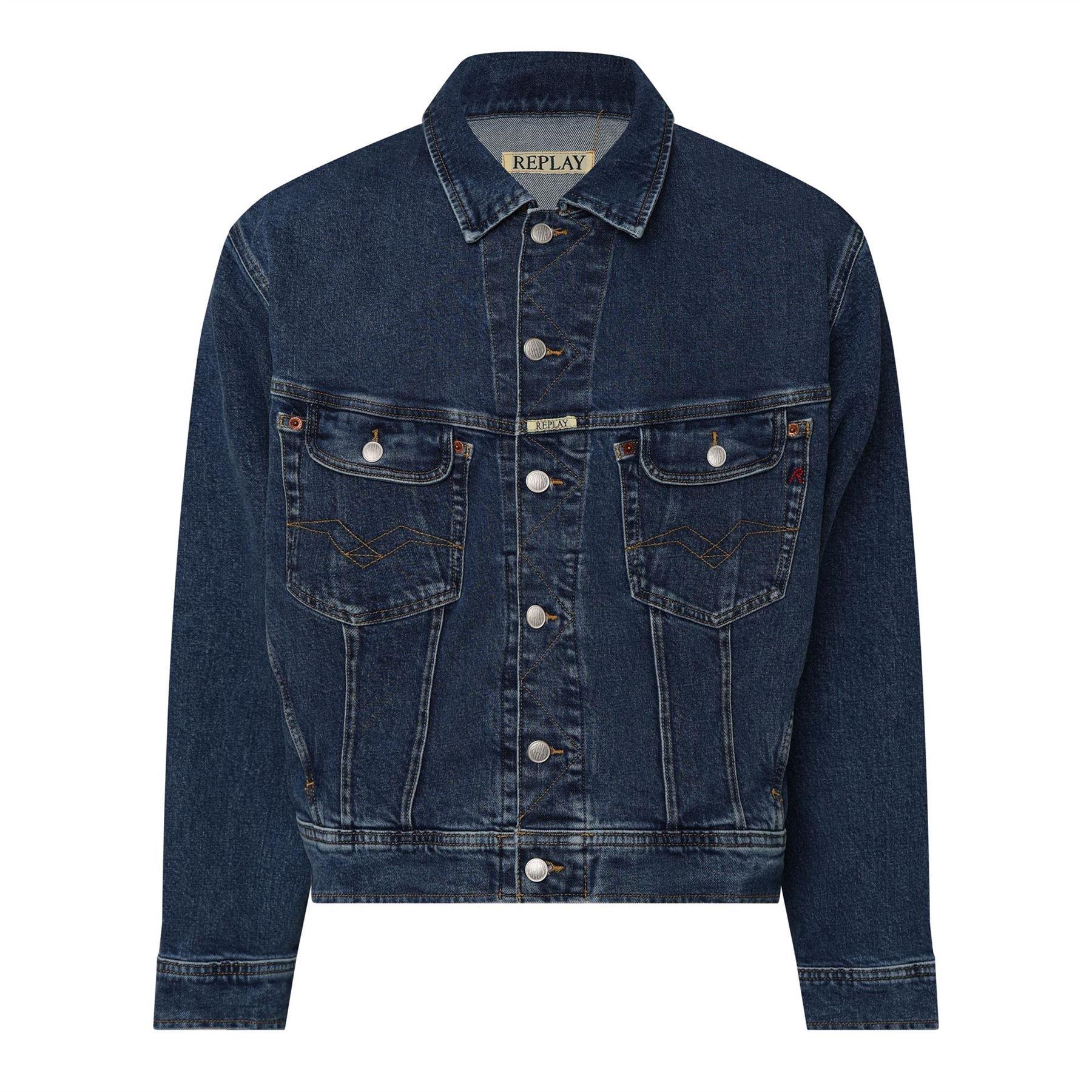Blue - Replay - Comfort-Fit Jacket - 1