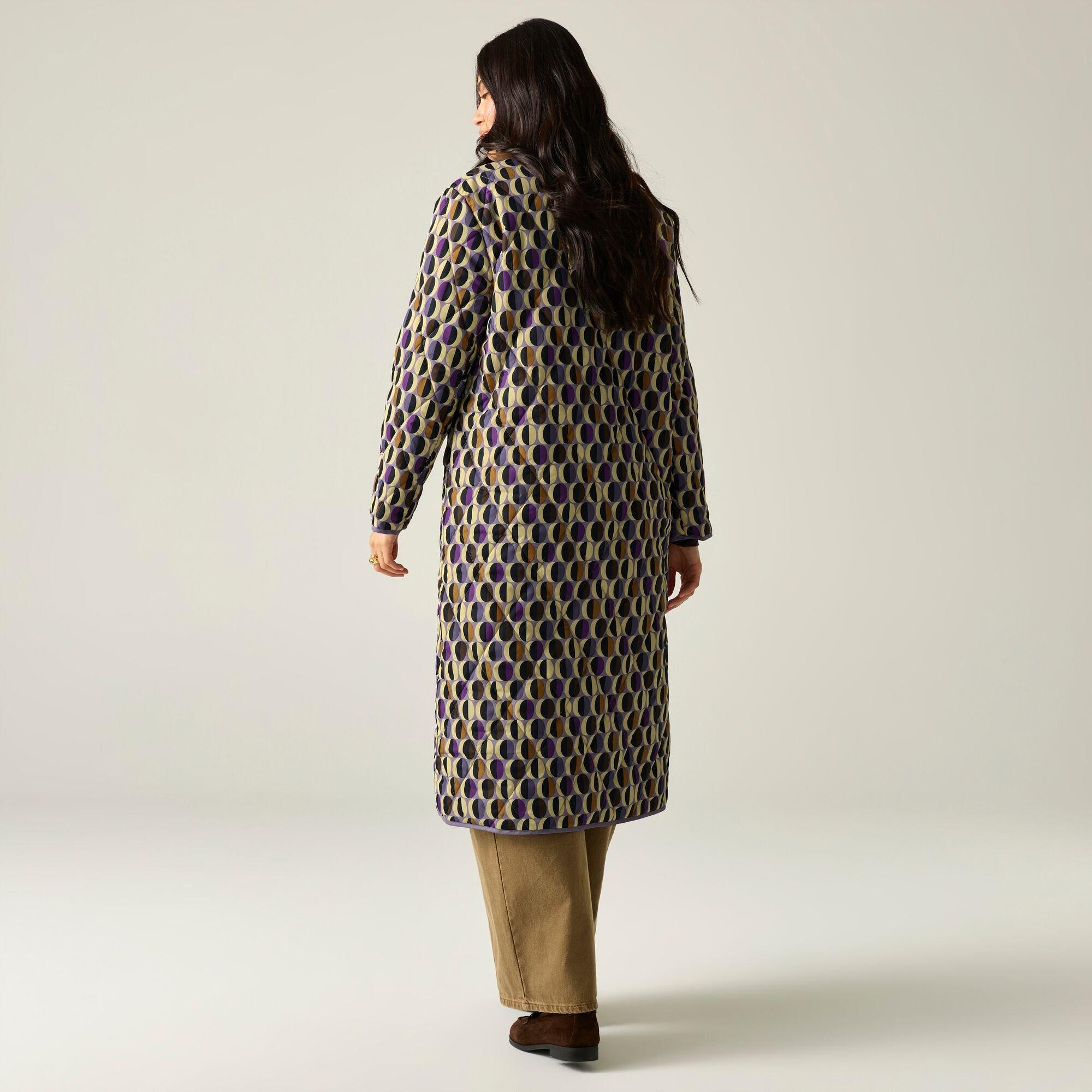 Oval Heather Mu - Regatta - Womens Orla Mid Length Quilted Jacket - 3