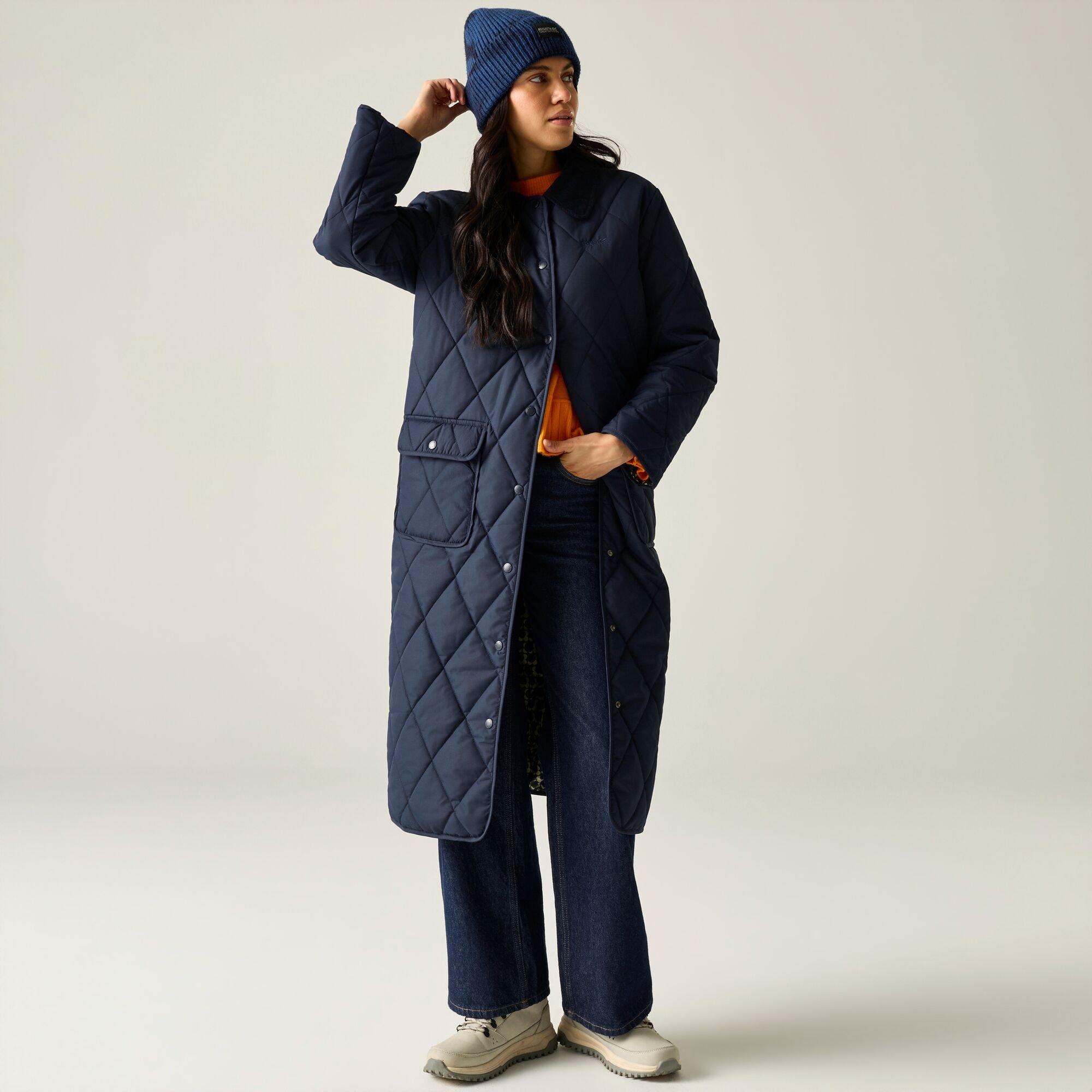 Womens Orla Mid Length Quilted Jacket