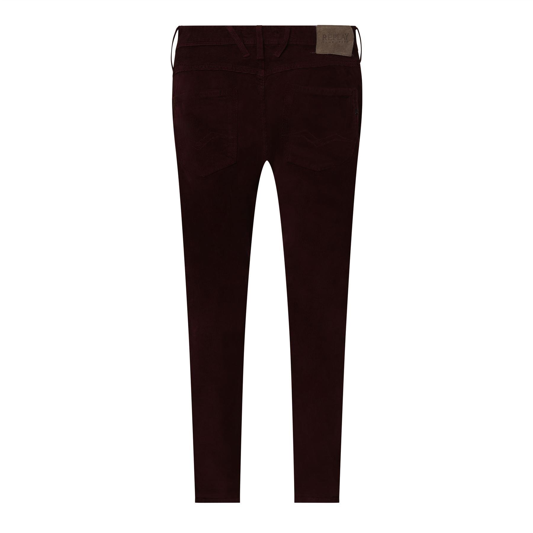 Wine - Replay - Anbass Slim-Fit Jeans - 2