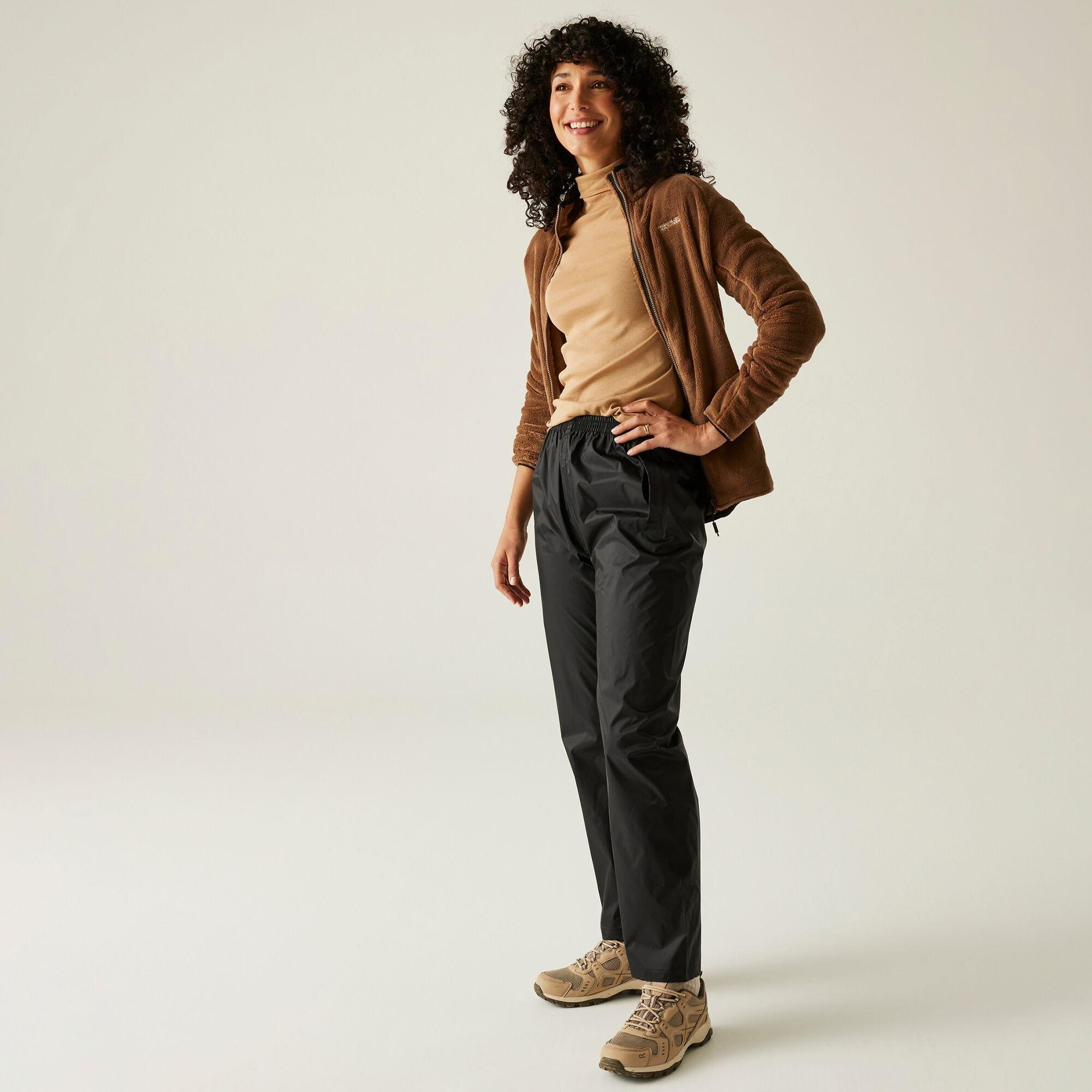 Black - Regatta - Pack-It Overtrousers - 1