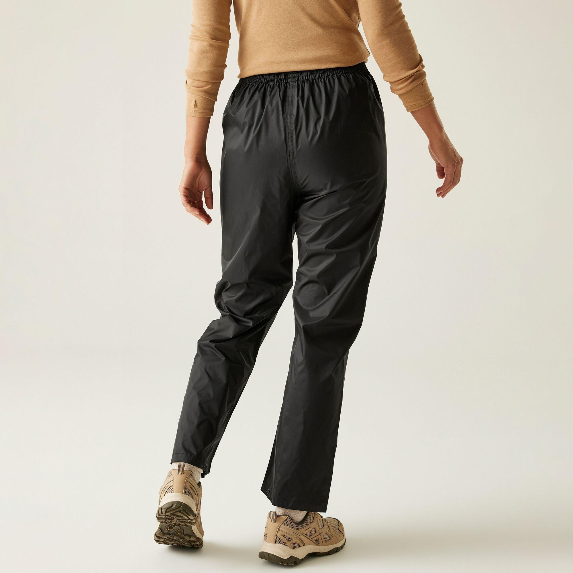 Black - Regatta - Pack-It Overtrousers - 2