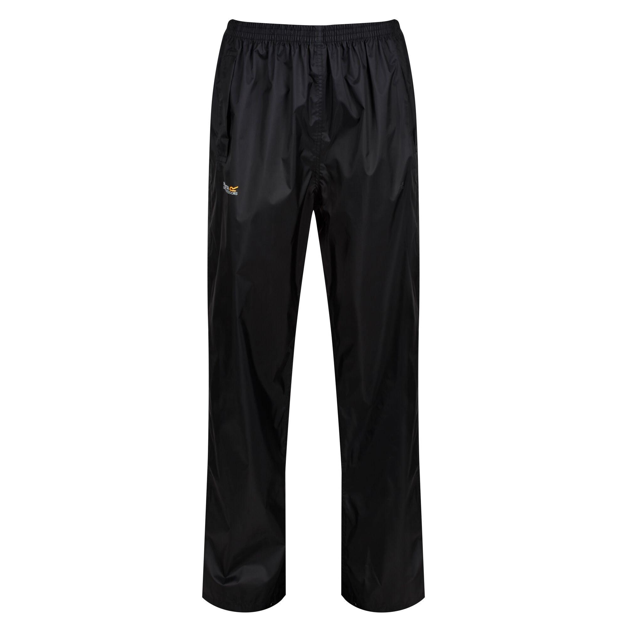 Black - Regatta - Pack-It Overtrousers - 6