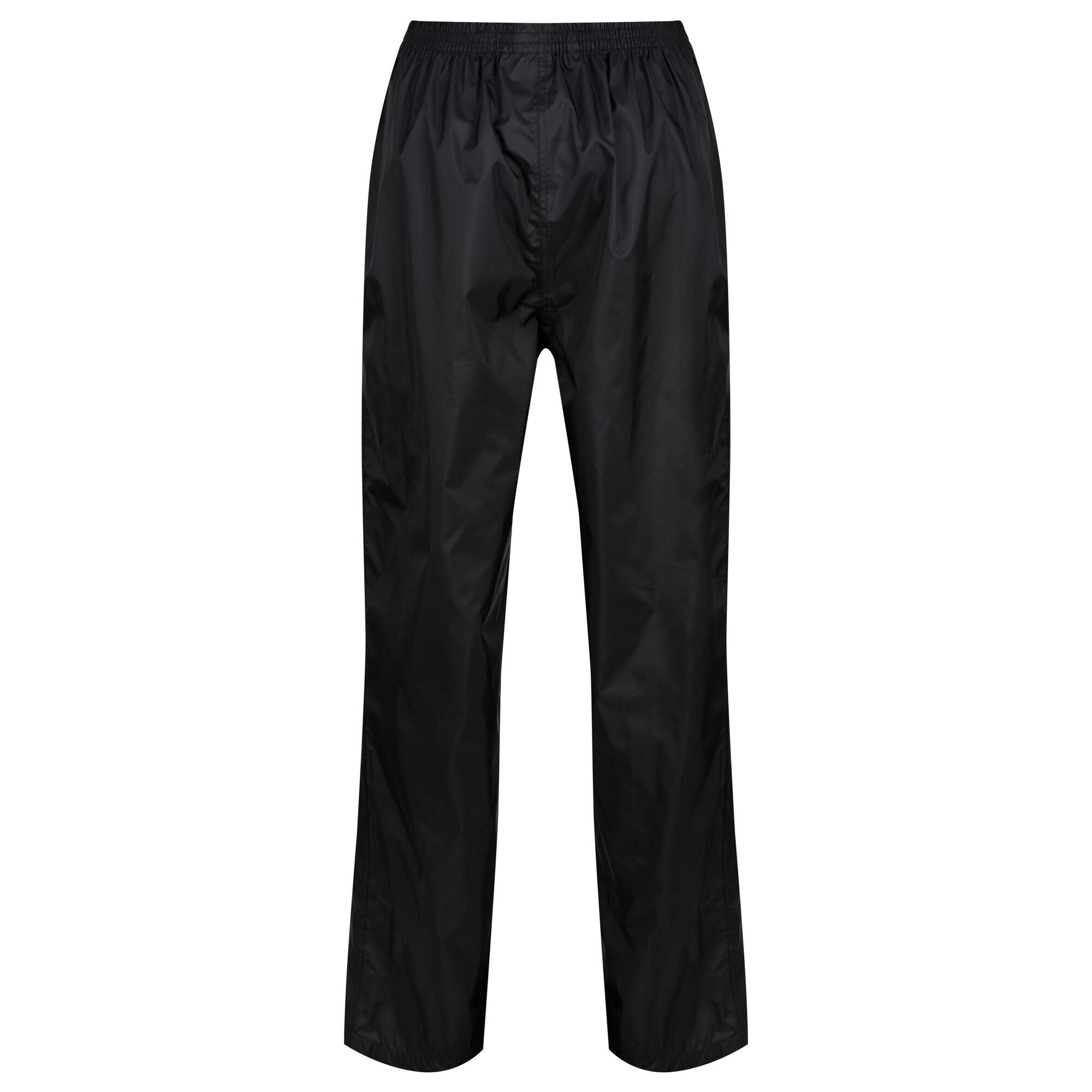 Black - Regatta - Pack-It Overtrousers - 7