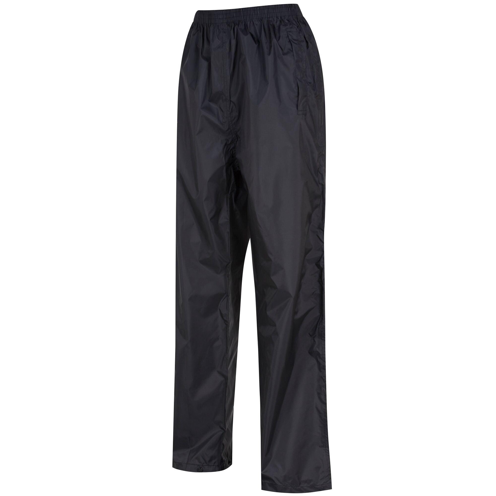 Black - Regatta - Pack-It Overtrousers - 8