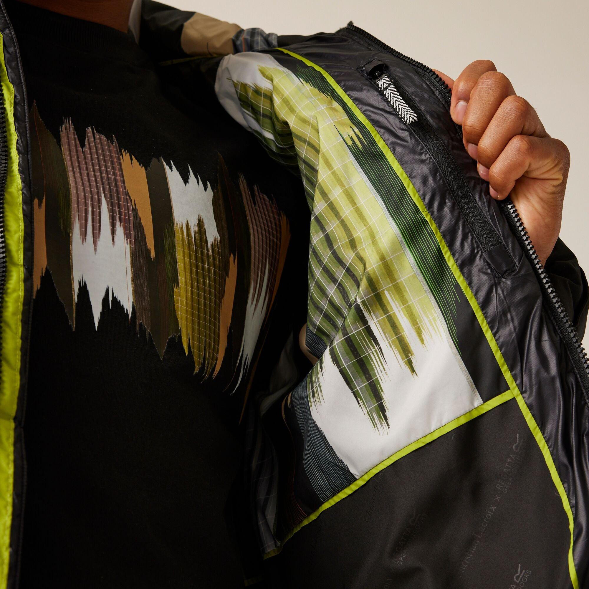 Black - Regatta - Men's Congenies Water-Repellent Synthetic Down Quilted Jacket - 4