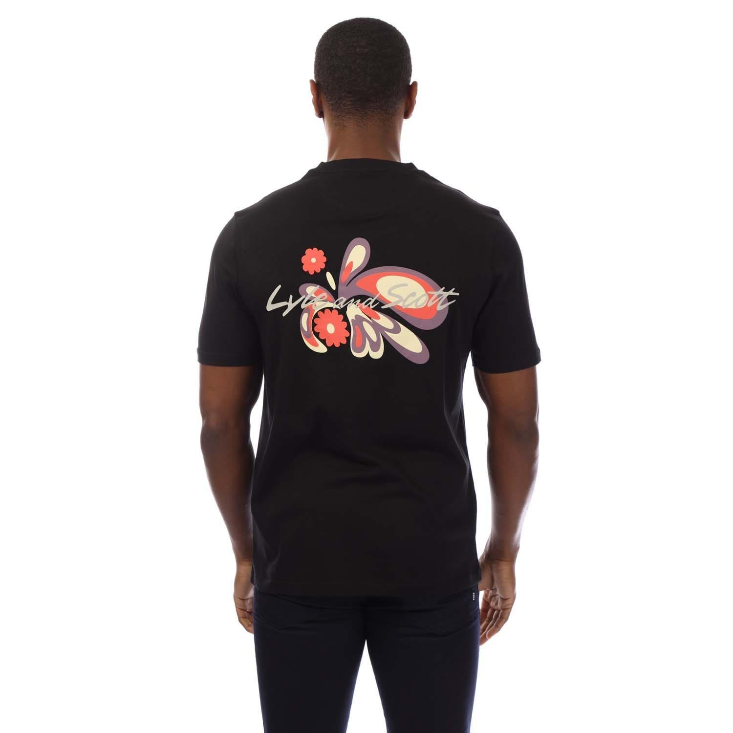 Black - Lyle and Scott - Graphic T-Shirt - 2