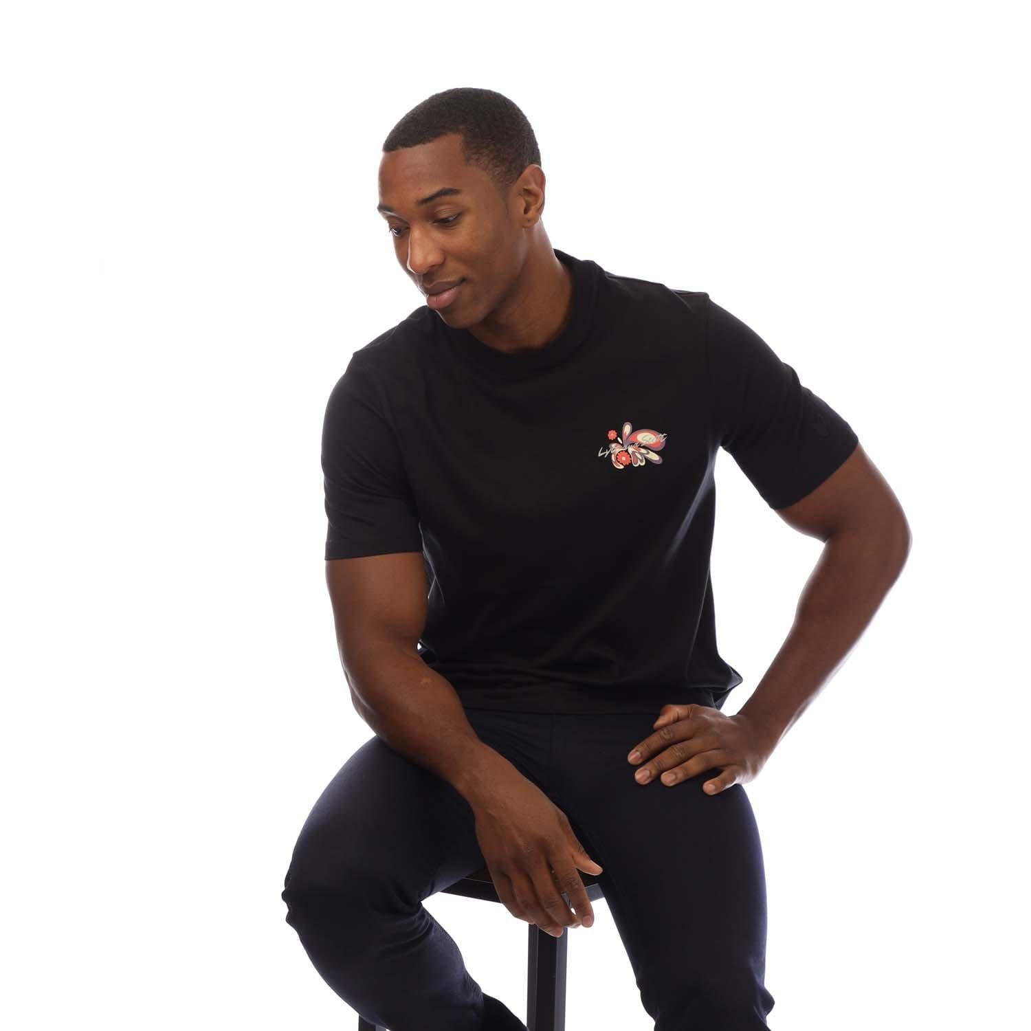 Black - Lyle and Scott - Graphic T-Shirt - 4