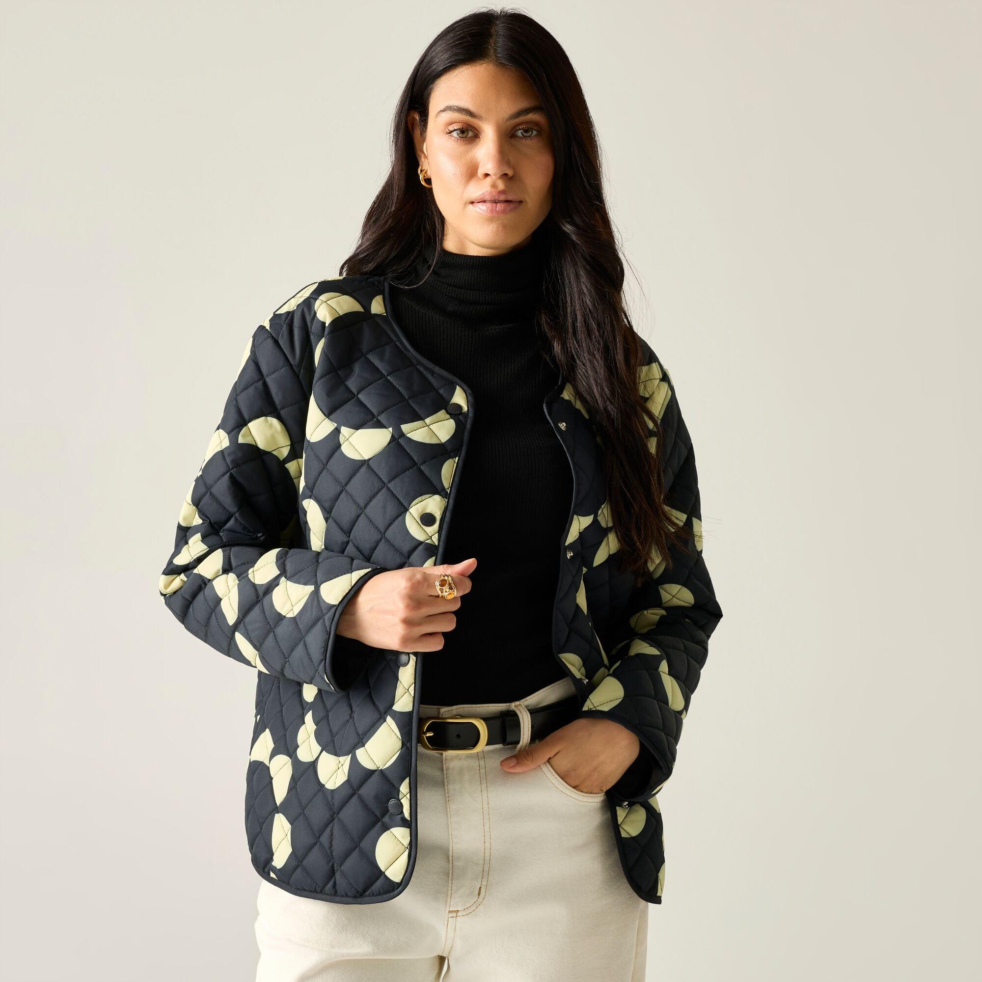 Daisy Hoop Blac - Regatta - Womens Orla Lightweight Quilted Jacket - 1