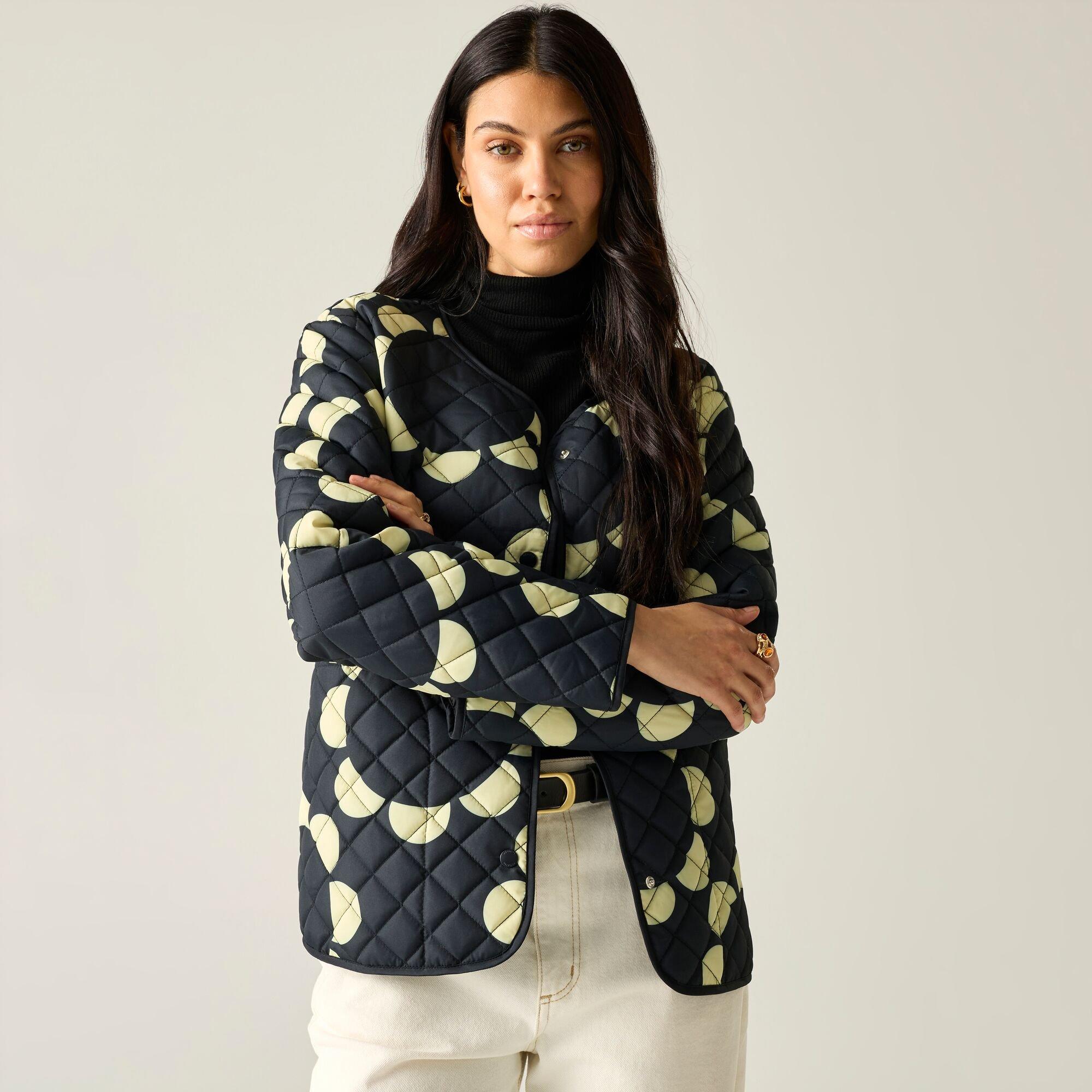 Daisy Hoop Blac - Regatta - Womens Orla Lightweight Quilted Jacket - 5