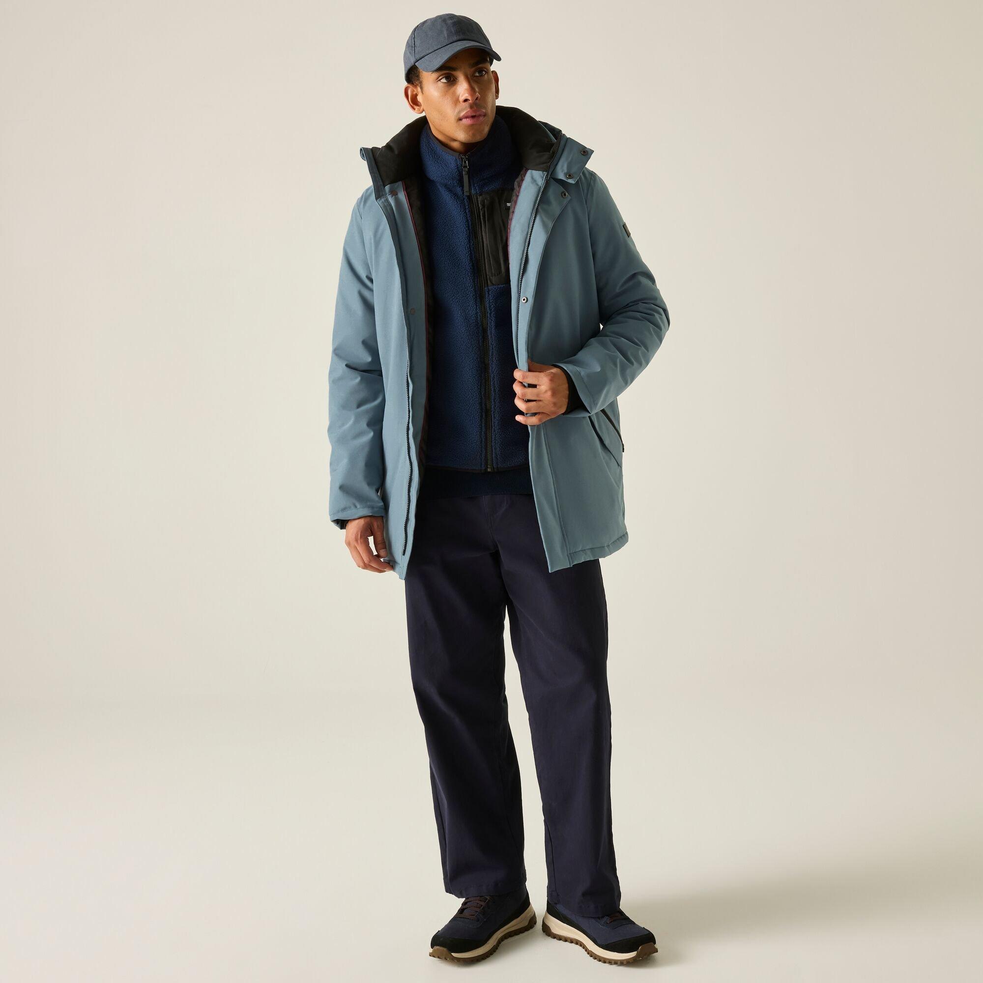 Grey Mirage - Regatta - Mens Roan Waterproof Jacket - 4