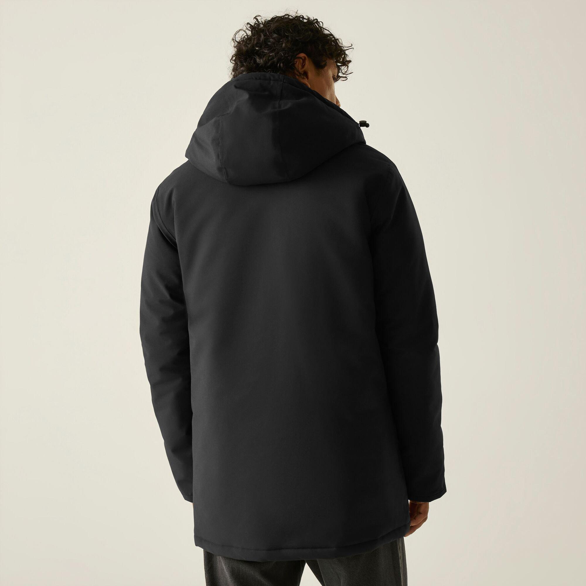 Black - Regatta - Mens Roan Waterproof Jacket - 3