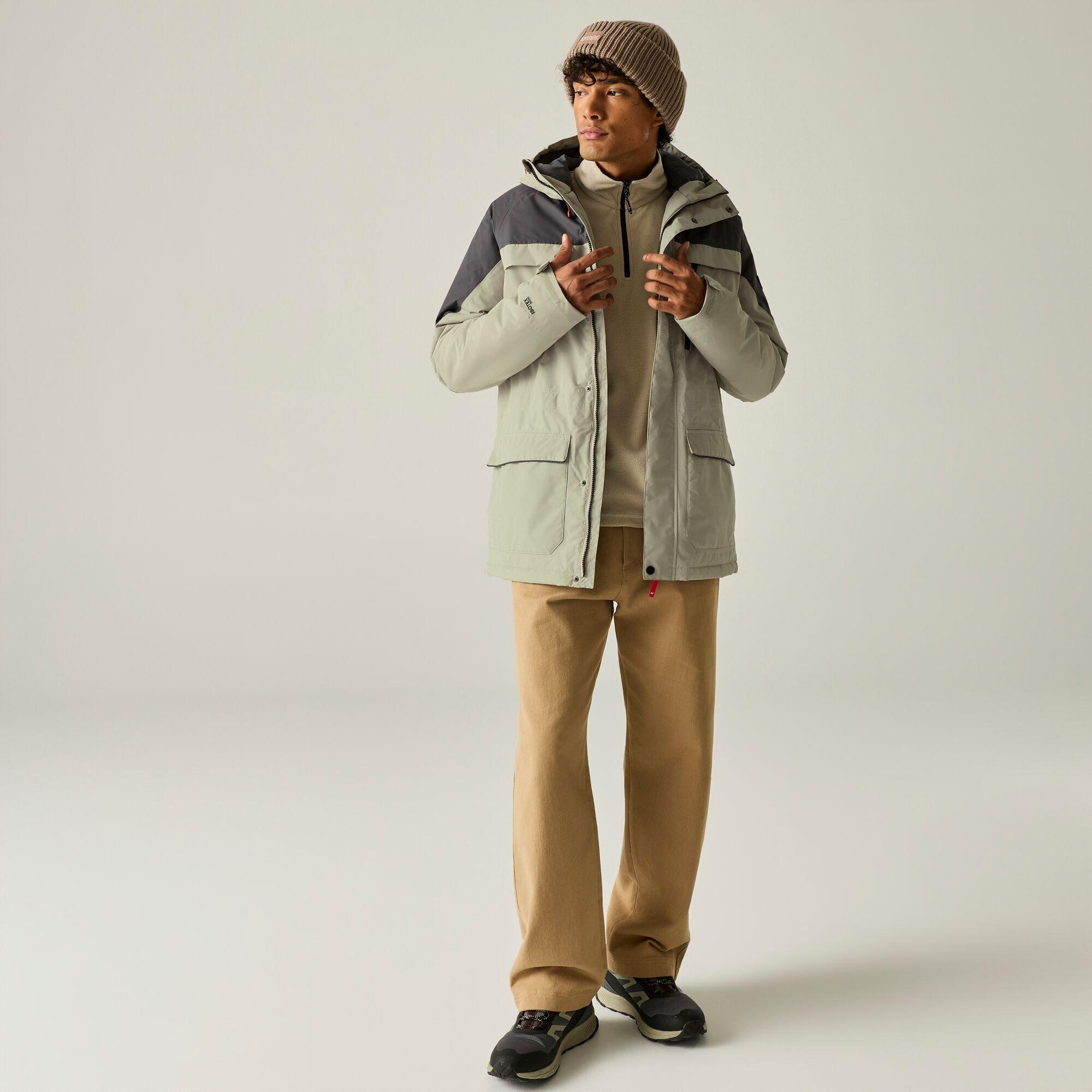 Abbeystone/Iron - Regatta - Mens Stanford Waterproof Jacket - 2