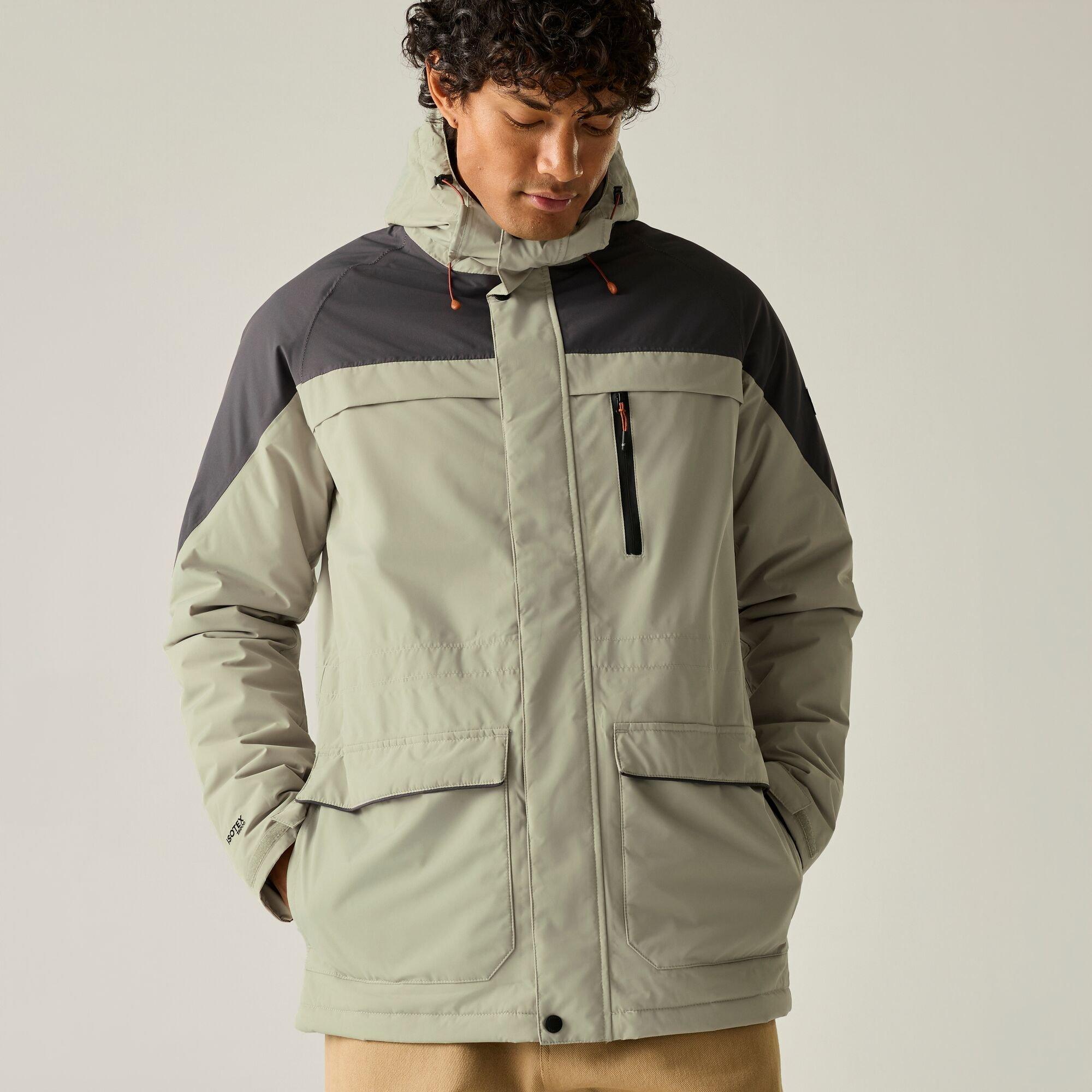 Abbeystone/Iron - Regatta - Mens Stanford Waterproof Jacket - 4