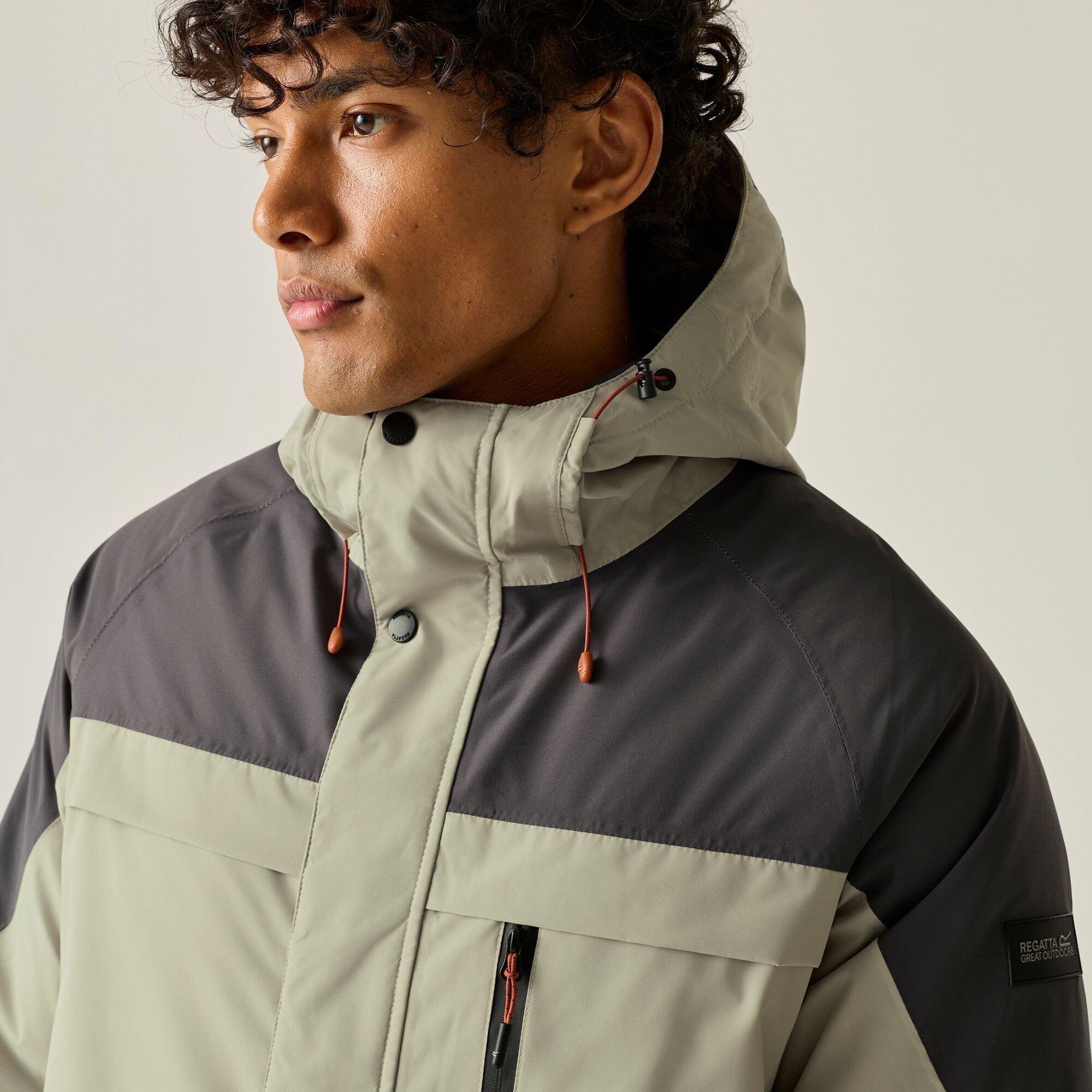 Abbeystone/Iron - Regatta - Mens Stanford Waterproof Jacket - 5