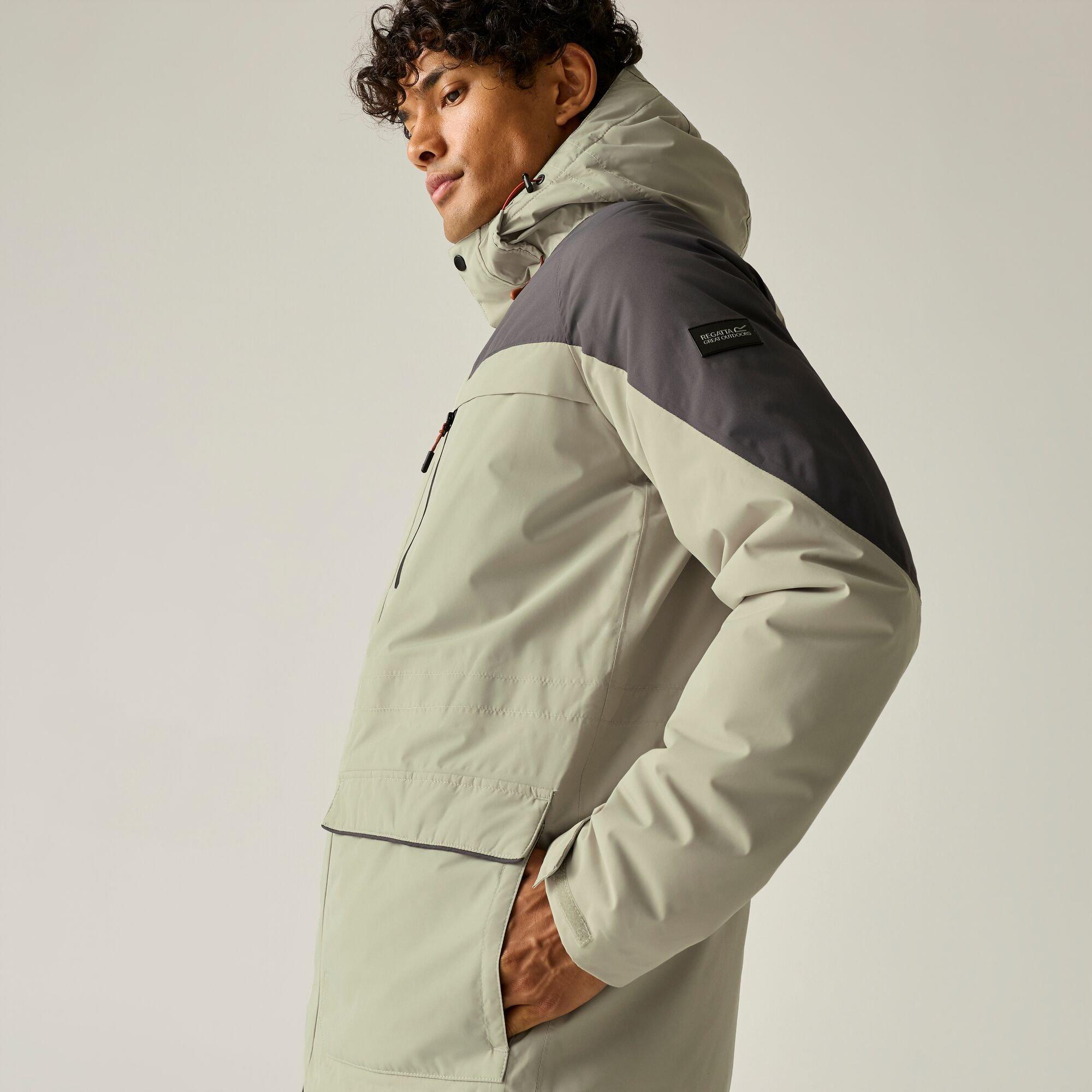 Abbeystone/Iron - Regatta - Mens Stanford Waterproof Jacket - 6
