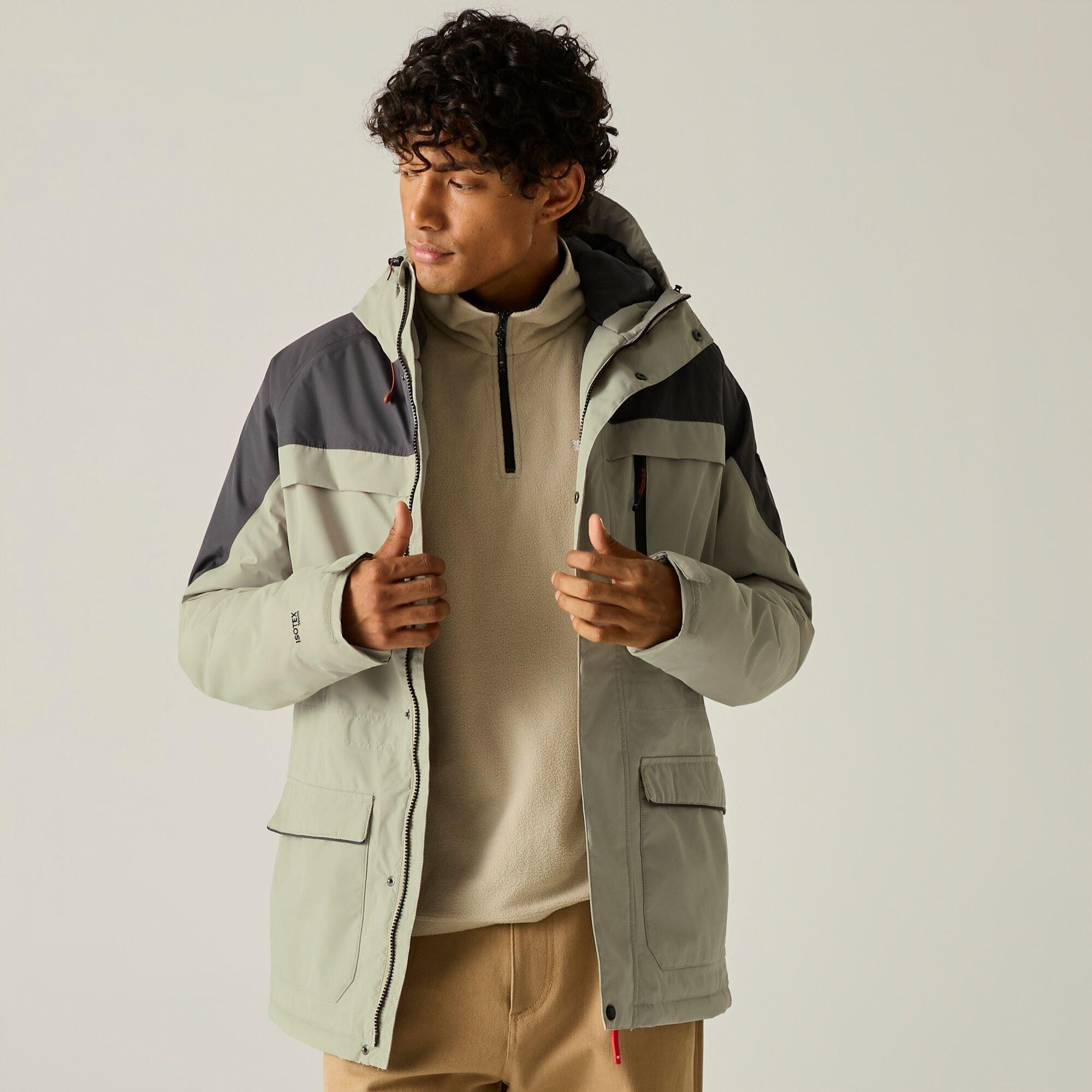Abbeystone/Iron - Regatta - Mens Stanford Waterproof Jacket - 7