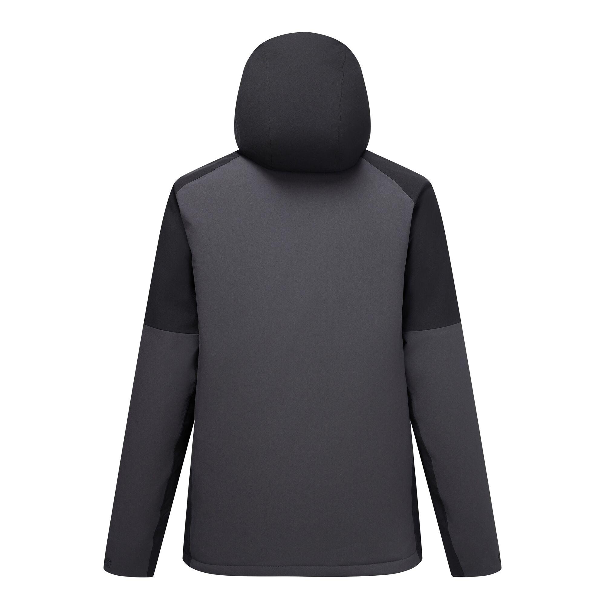 Ash/Black - Regatta - Mens Highton Stretch Padded Waterproof Jacket - 12