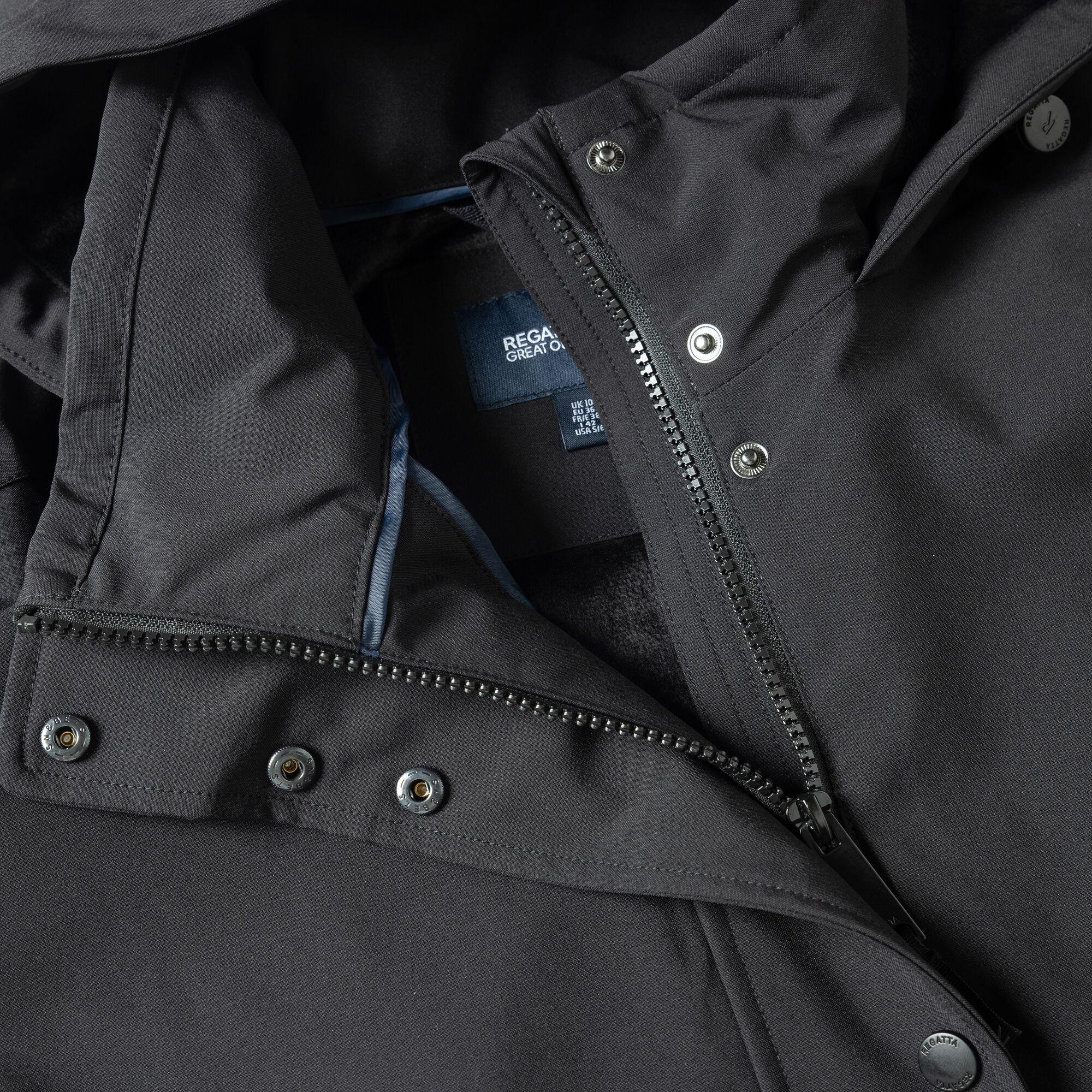 Black - Regatta - Womens Yasira Waterproof Jacket - 14