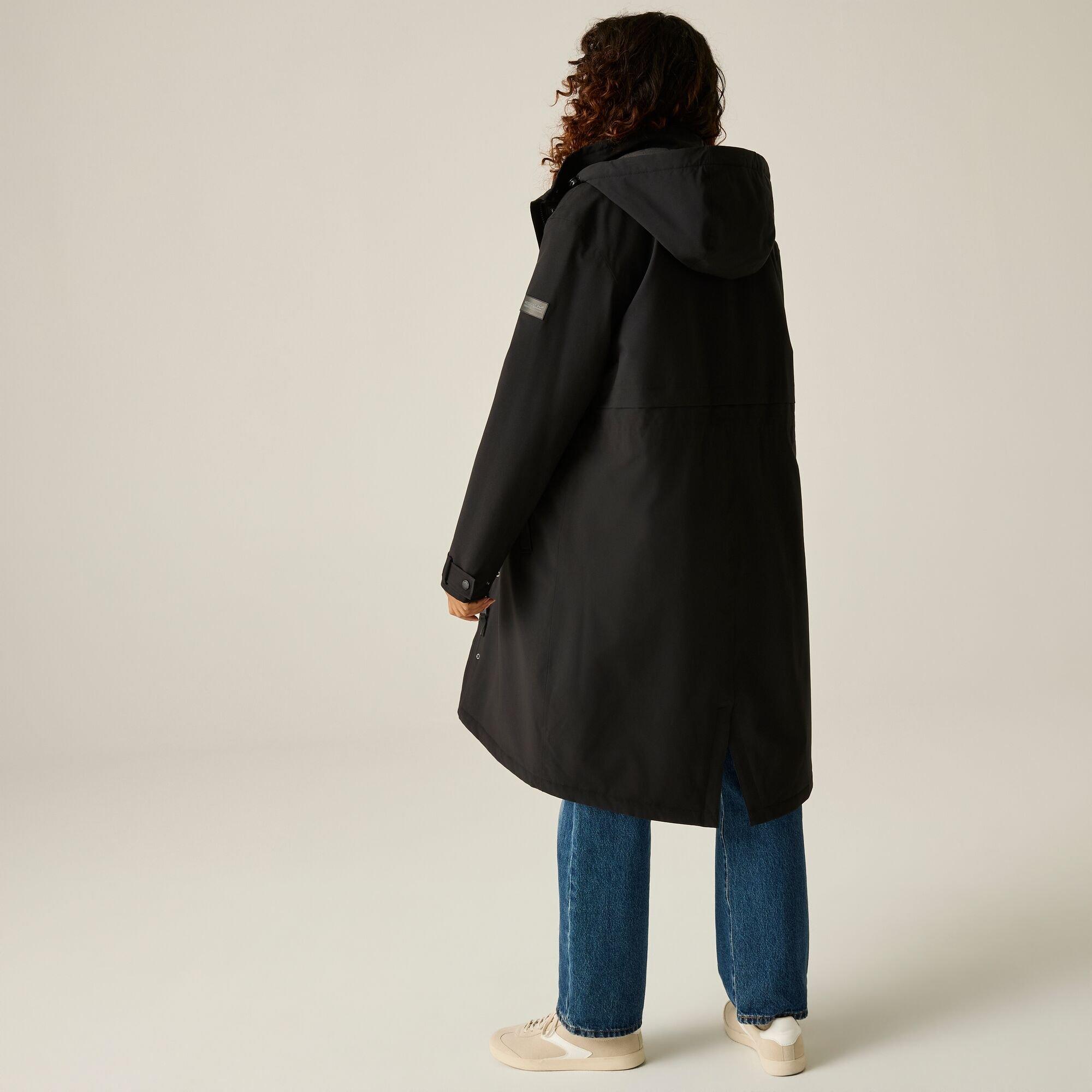 Black - Regatta - Womens Yasira Waterproof Jacket - 3