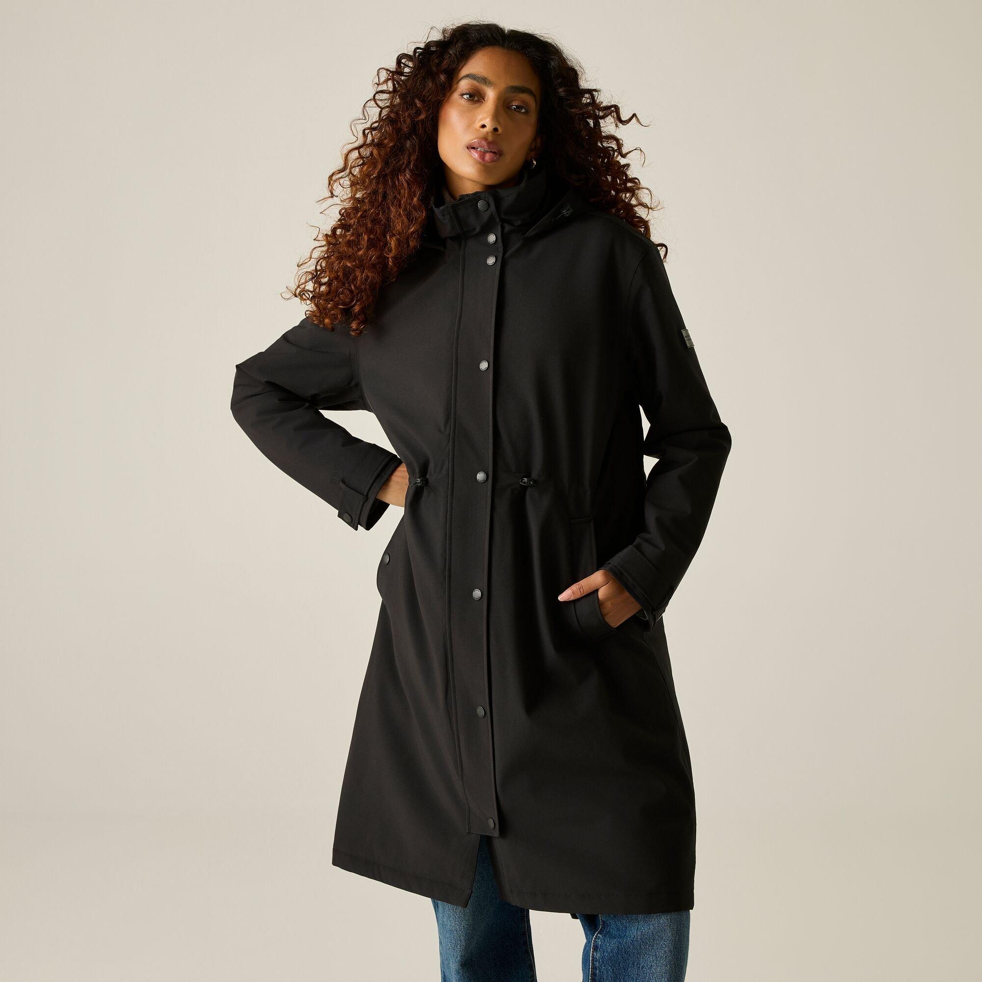 Black - Regatta - Womens Yasira Waterproof Jacket - 5