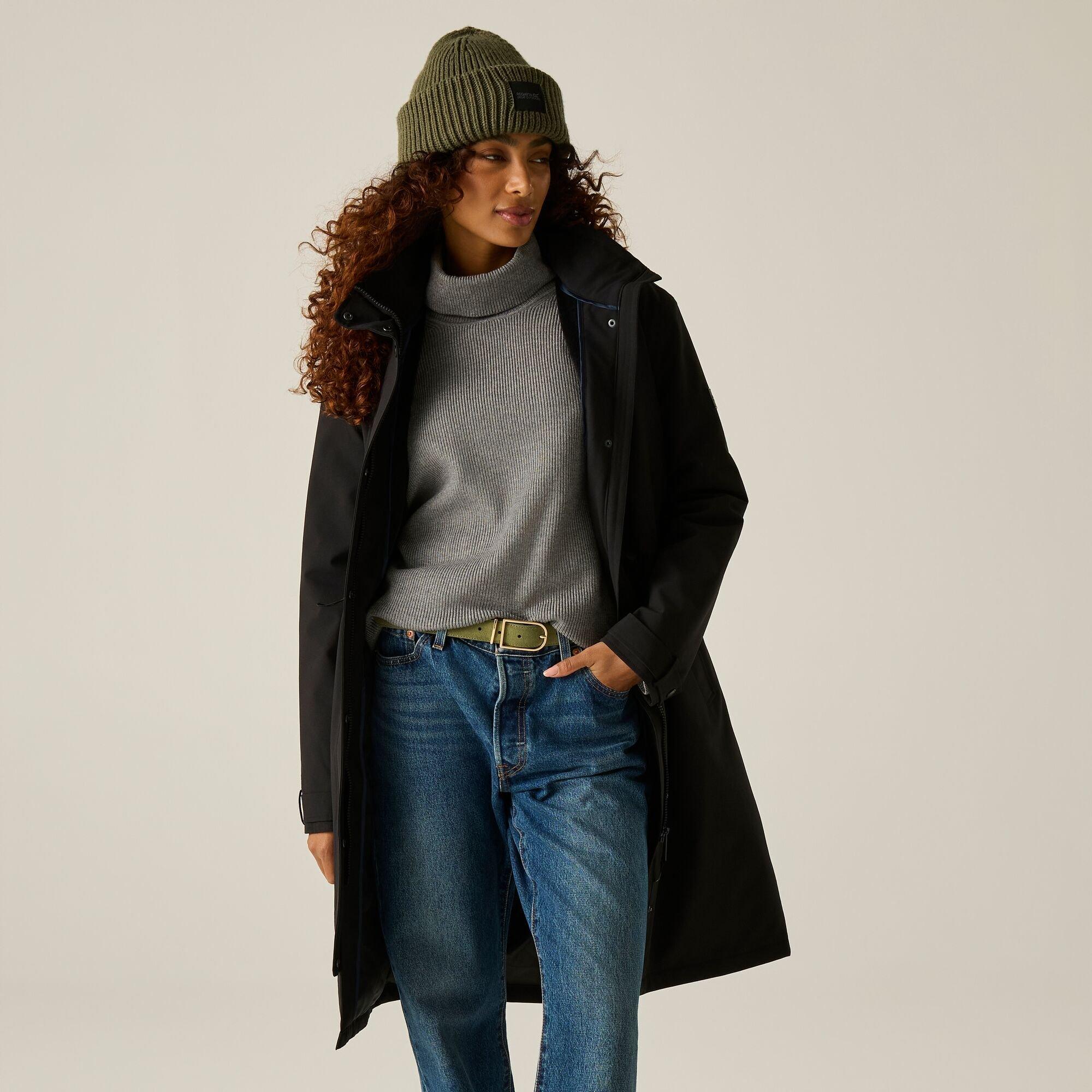 Black - Regatta - Womens Yasira Waterproof Jacket - 6