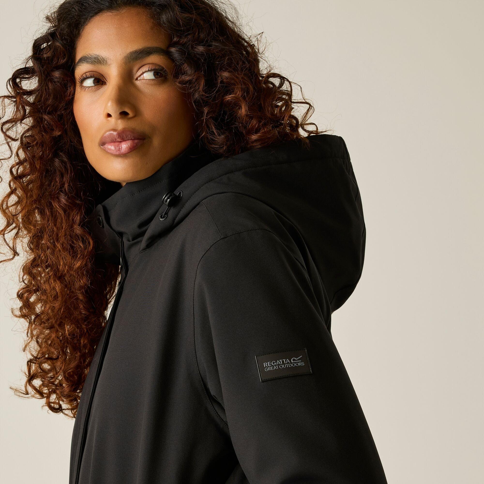 Black - Regatta - Womens Yasira Waterproof Jacket - 7