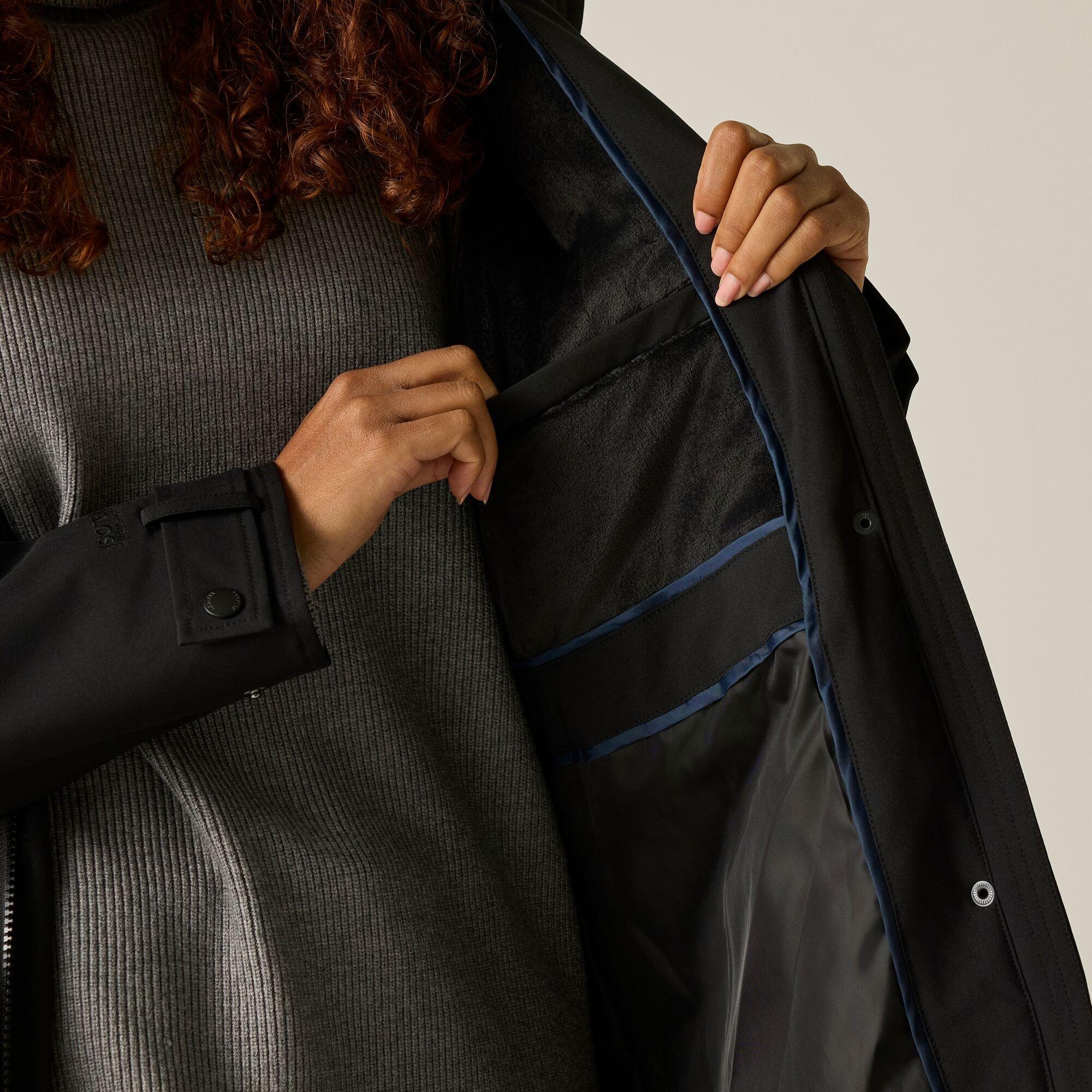 Black - Regatta - Womens Yasira Waterproof Jacket - 9
