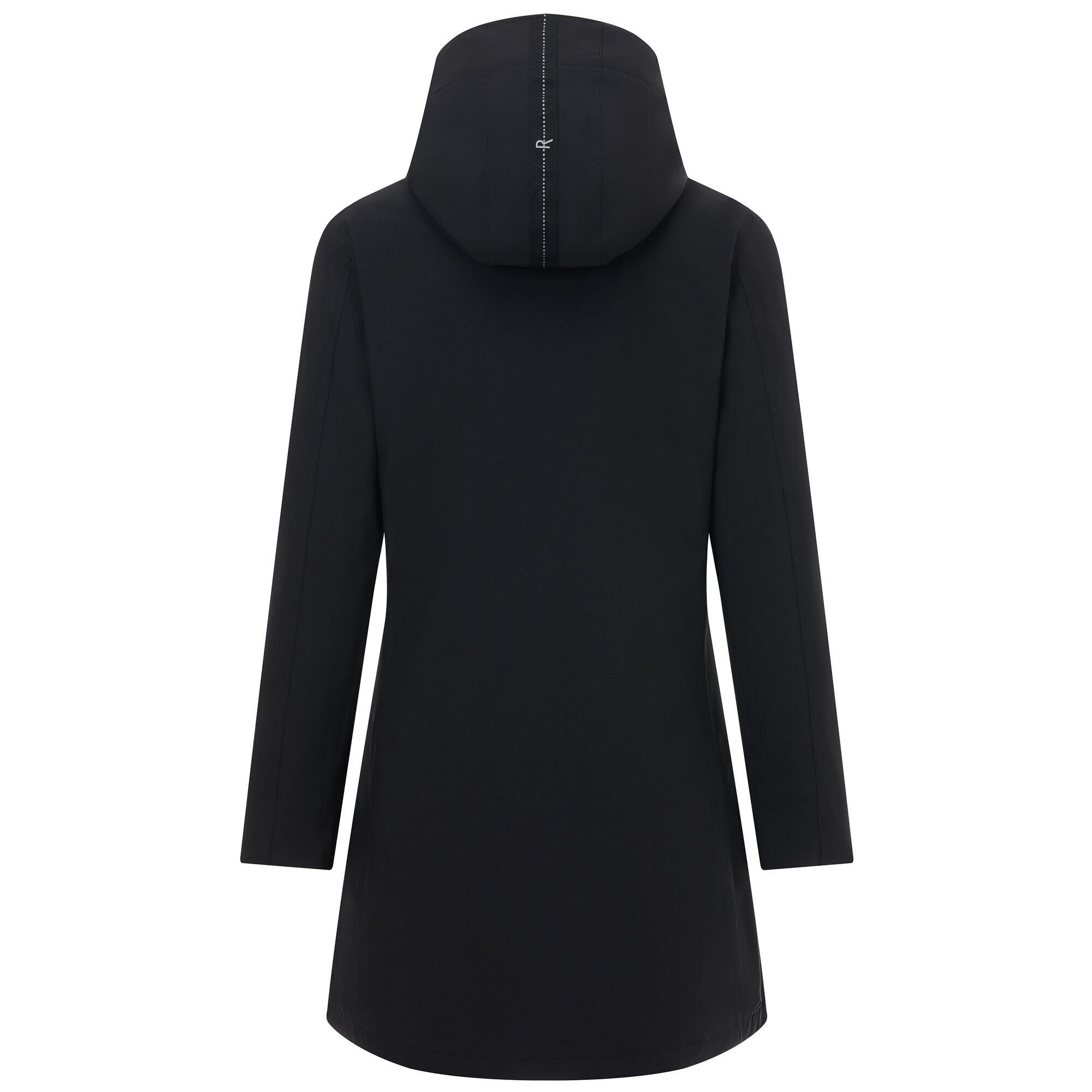 Black(Ash) - Regatta - Womens Denbury Waterproof 3-in-1 Jacket - 14