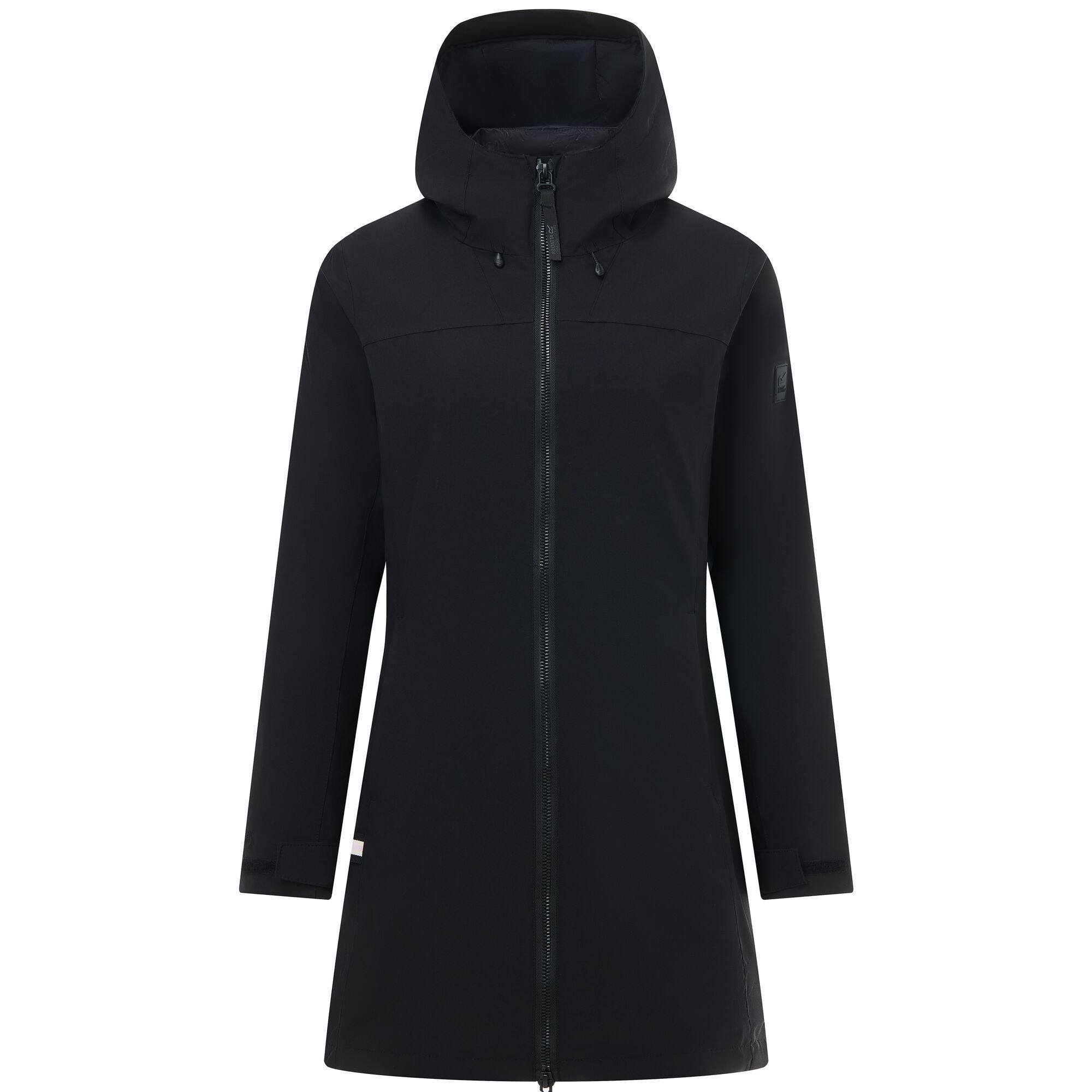 Black(Ash) - Regatta - Womens Denbury Waterproof 3-in-1 Jacket - 10