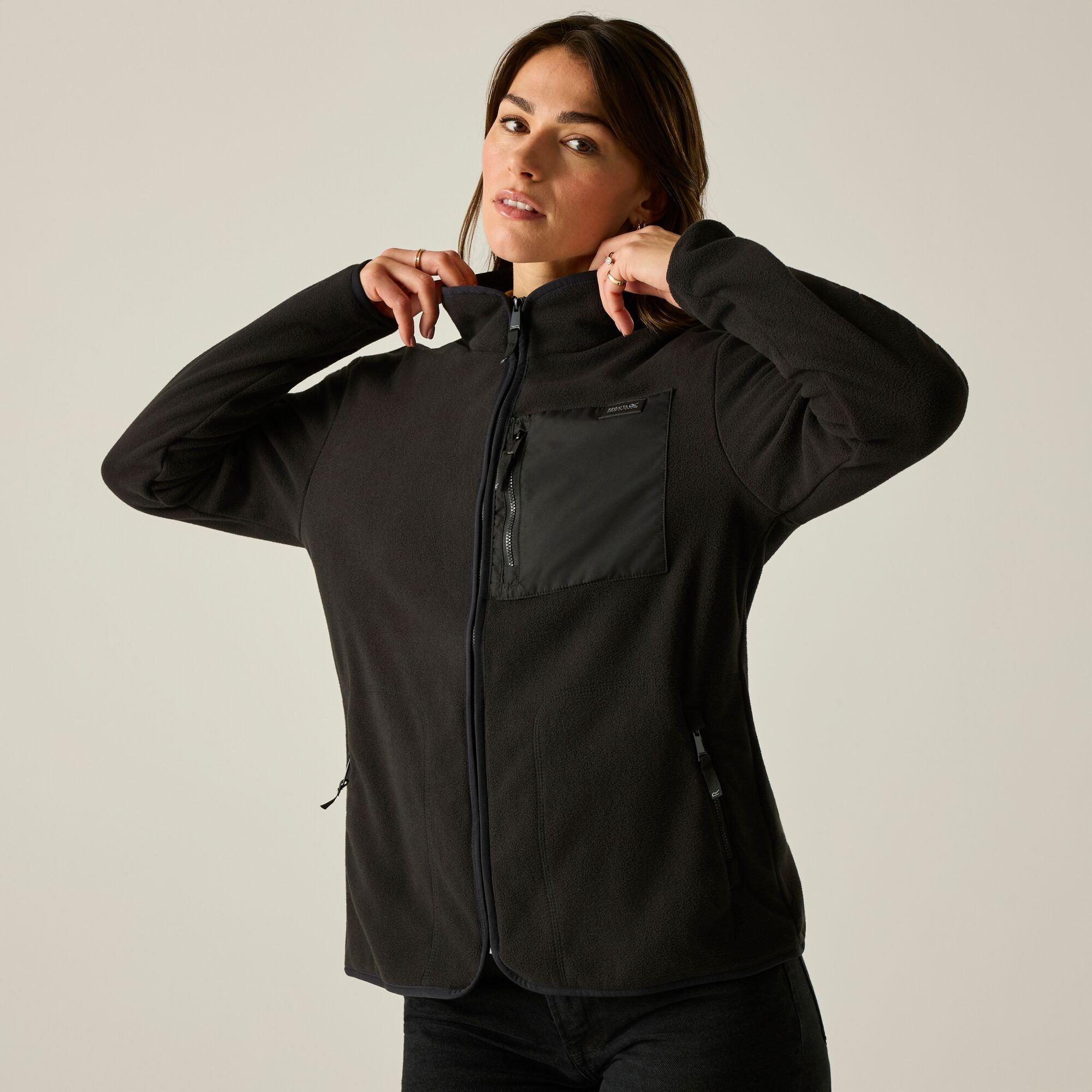 Black - Regatta - Womens Frankie Full Zip Fleece - 2
