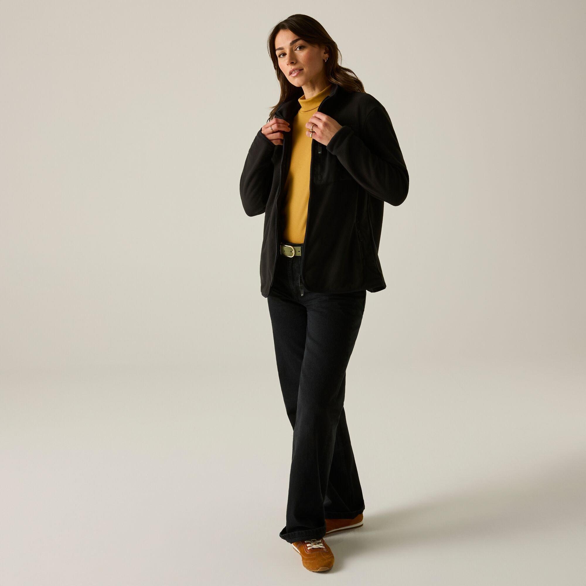 Black - Regatta - Womens Frankie Full Zip Fleece - 3