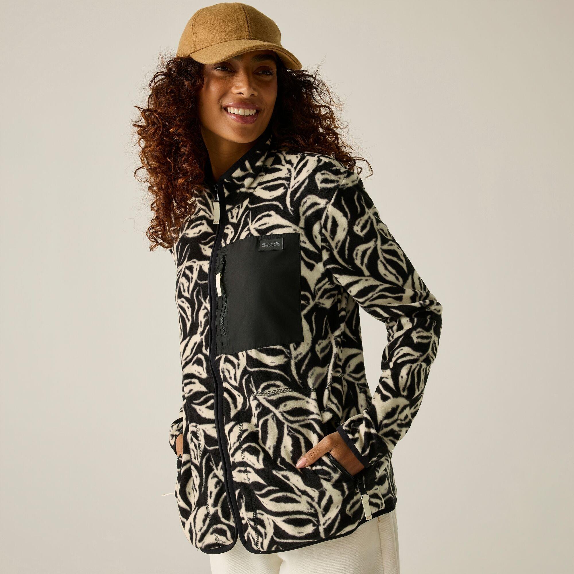 Abstract Leaf P - Regatta - Womens Frankie Full Zip Fleece - 4