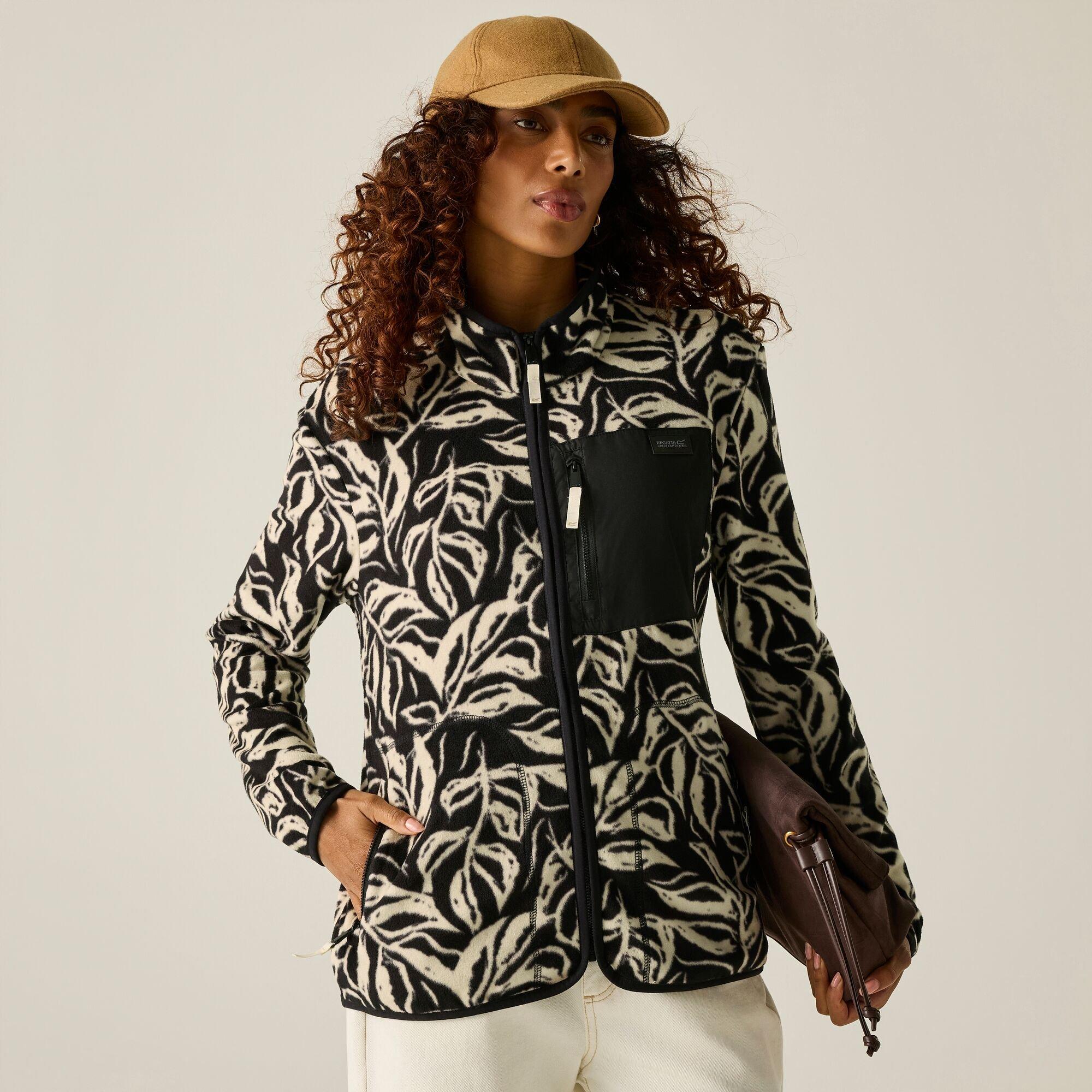 Abstract Leaf P - Regatta - Womens Frankie Full Zip Fleece - 6