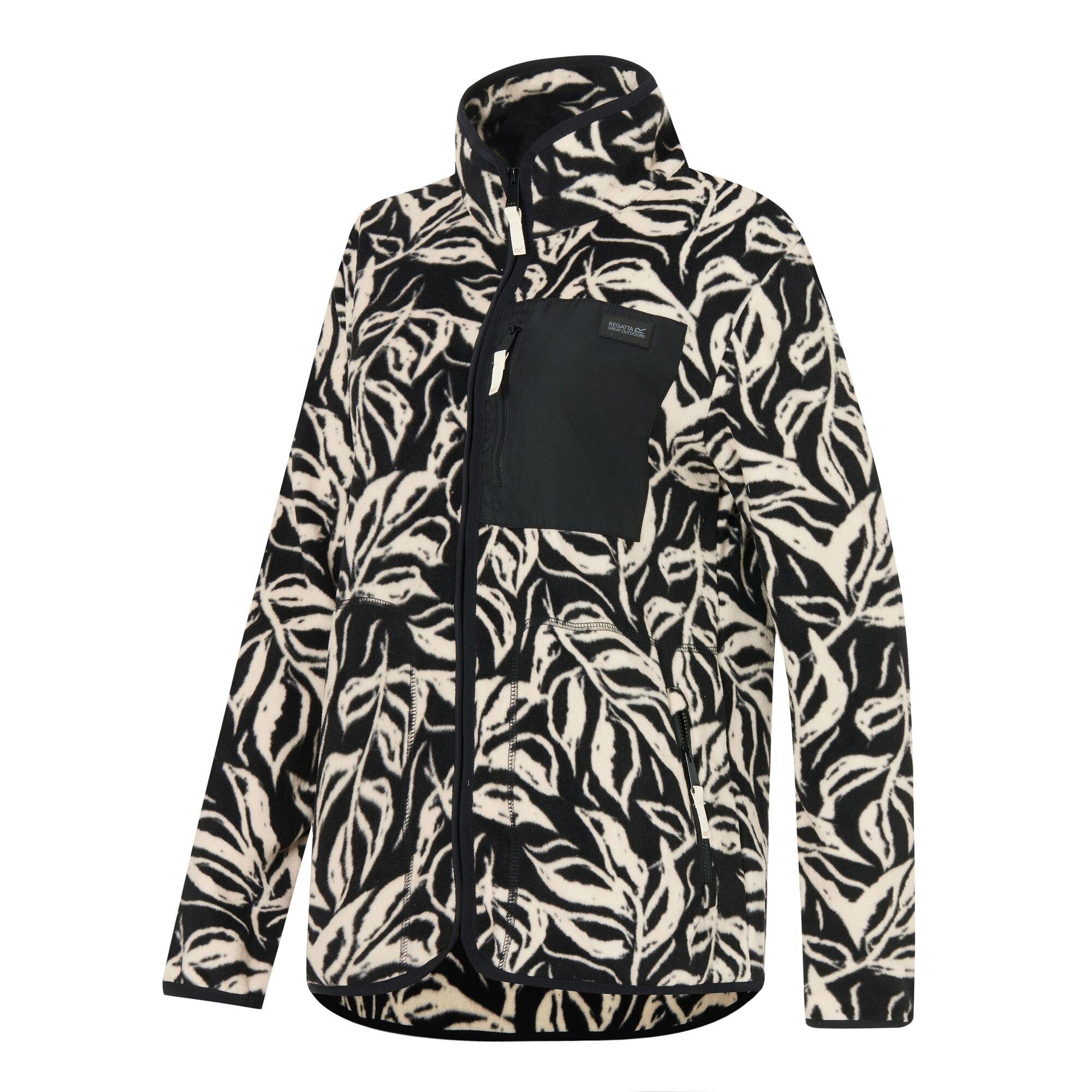 Abstract Leaf P - Regatta - Womens Frankie Full Zip Fleece - 10