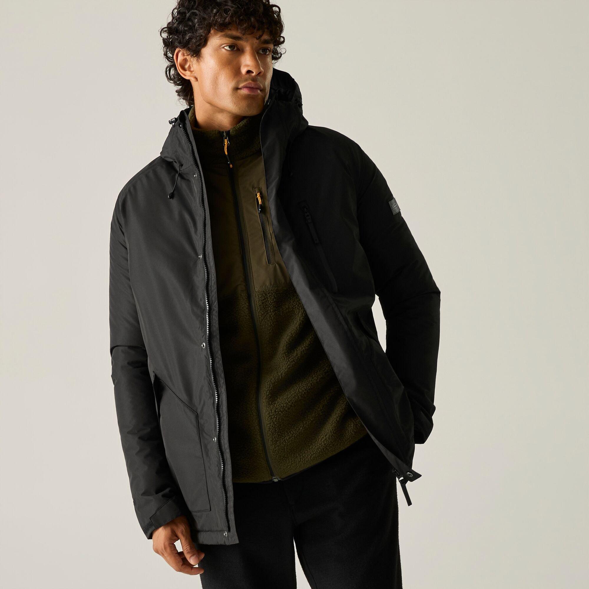 Black - Regatta - Mens Slyvan Waterproof Jacket - 1