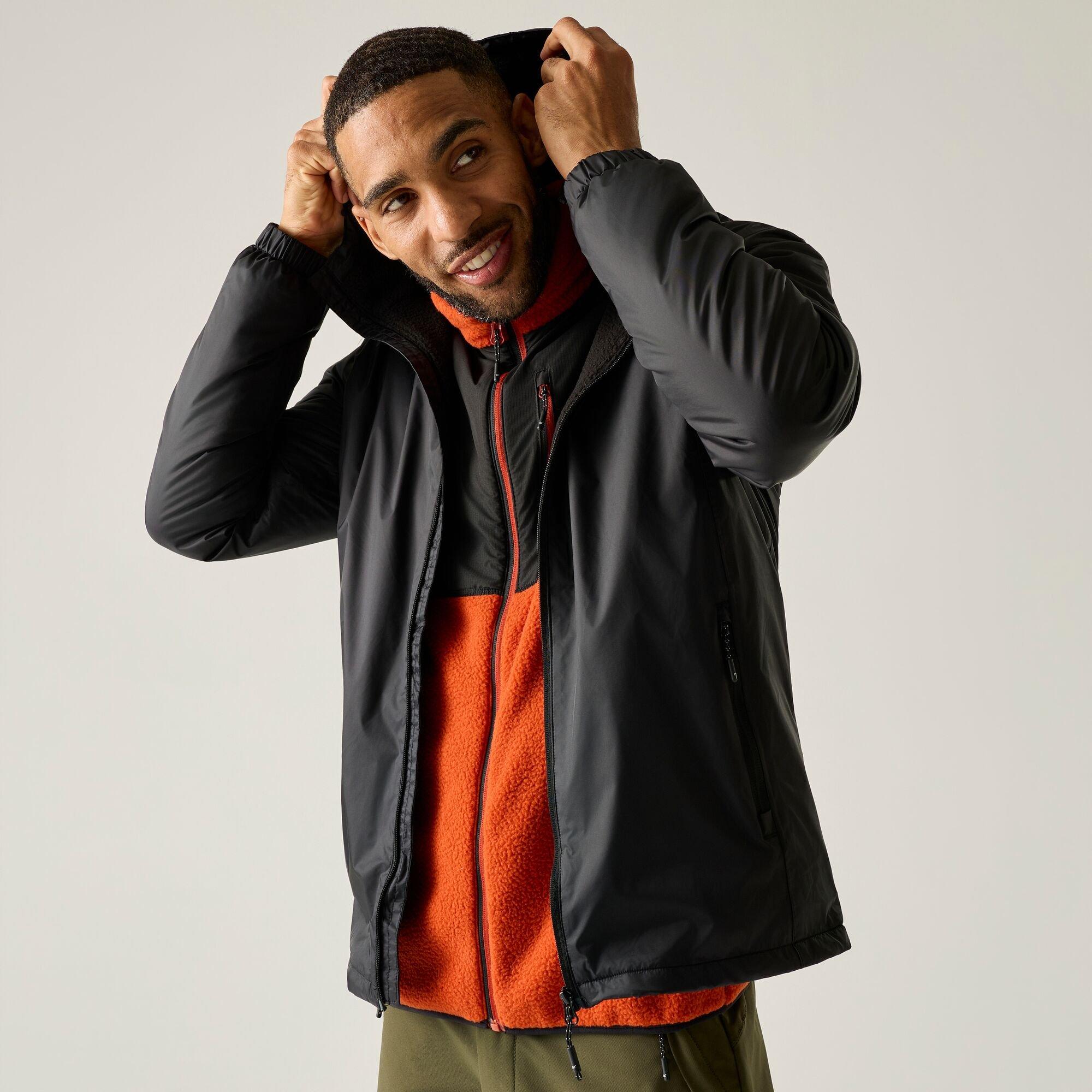 Ash - Regatta - Mens Kybre Waterproof Fleece Jacket - 1