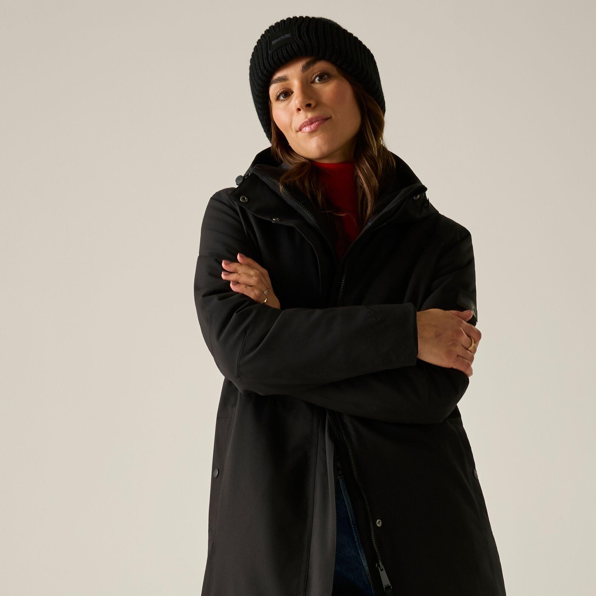 Black - Regatta - Womens Vallina Waterproof Jacket - 7