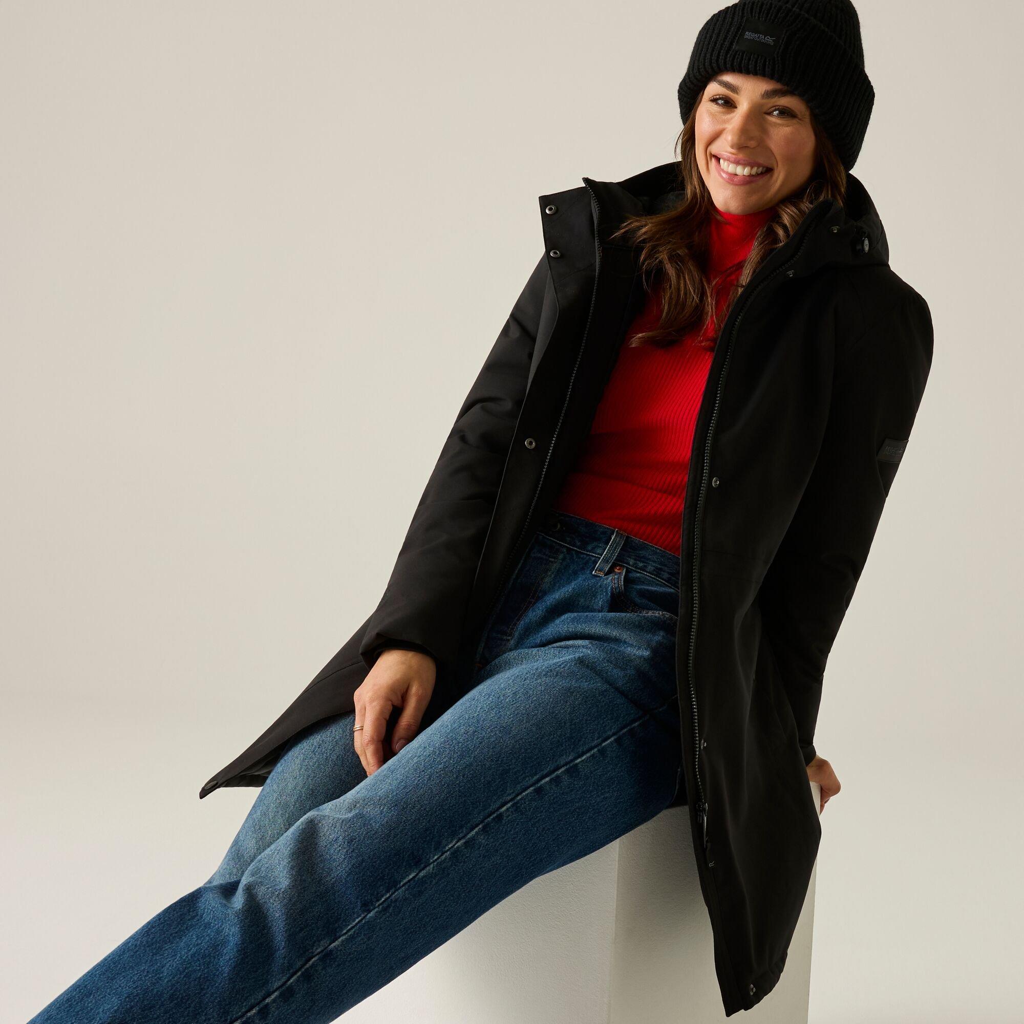 Black - Regatta - Womens Vallina Waterproof Jacket - 9