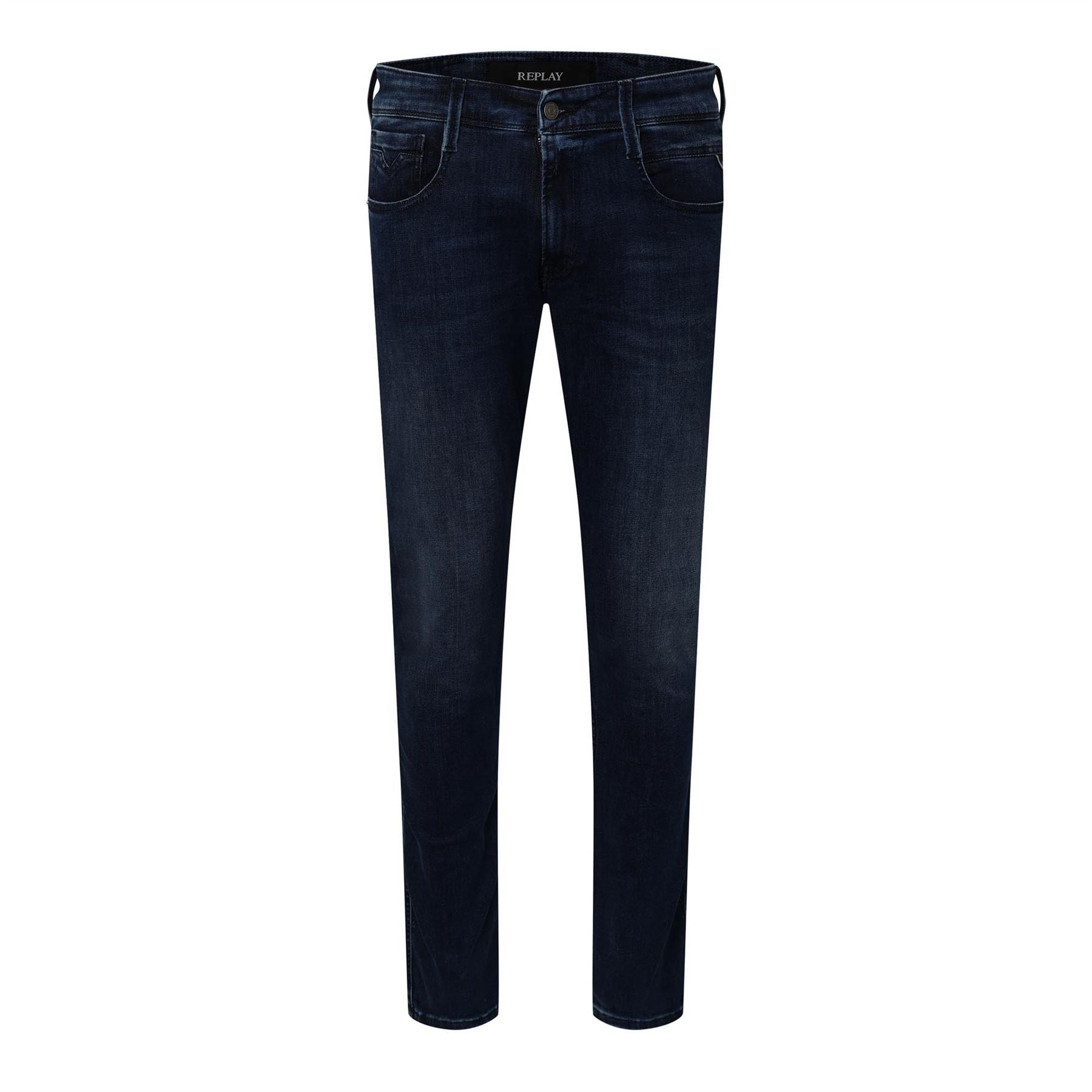 Blue - Replay - Anbass Slim-Fit Jeans - 1