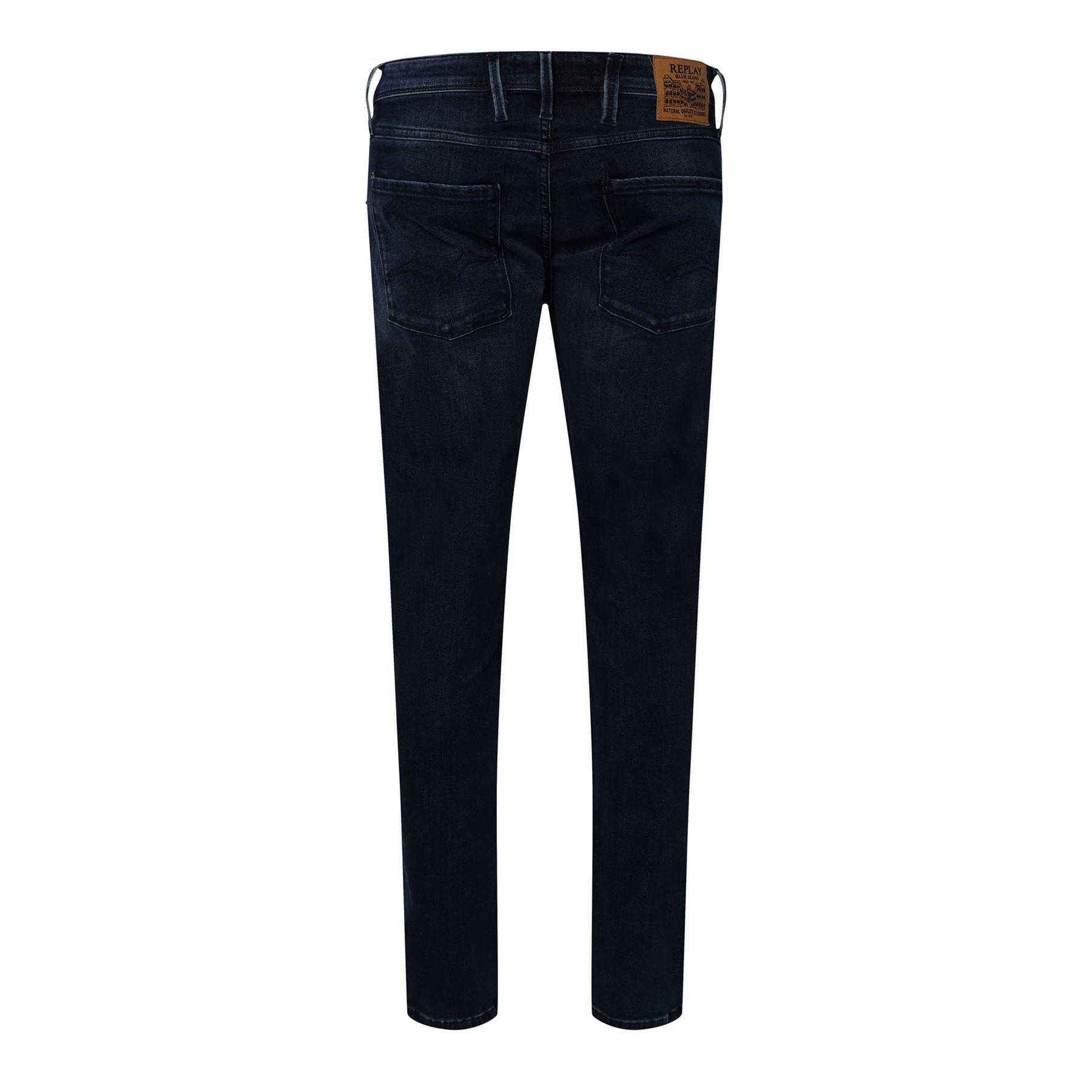 Blue - Replay - Anbass Slim-Fit Jeans - 2