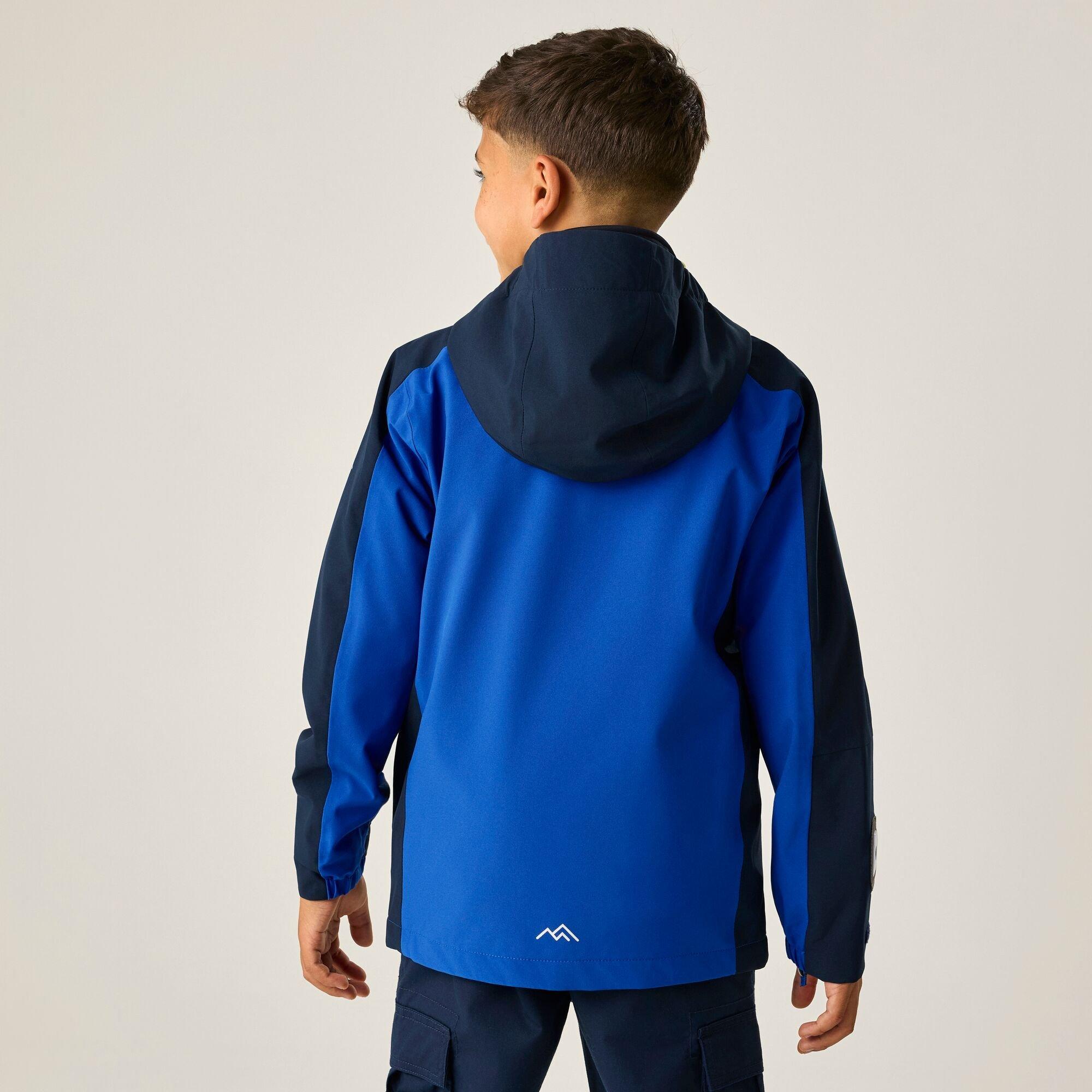 Navy/Olympian B - Regatta - Boys Trektain Waterproof 3-in-1 Jacket - 2