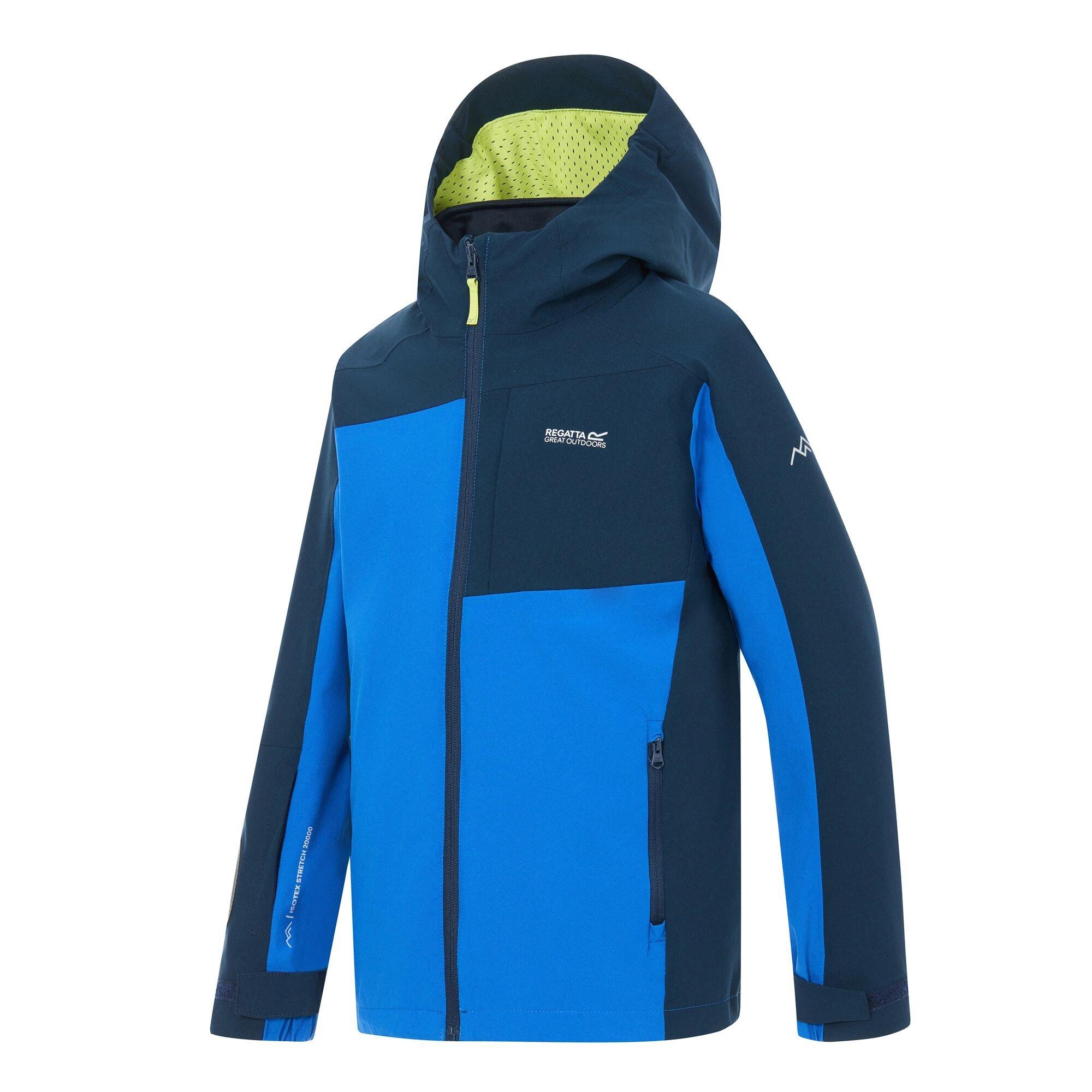 Navy/Olympian B - Regatta - Boys Trektain Waterproof 3-in-1 Jacket - 11