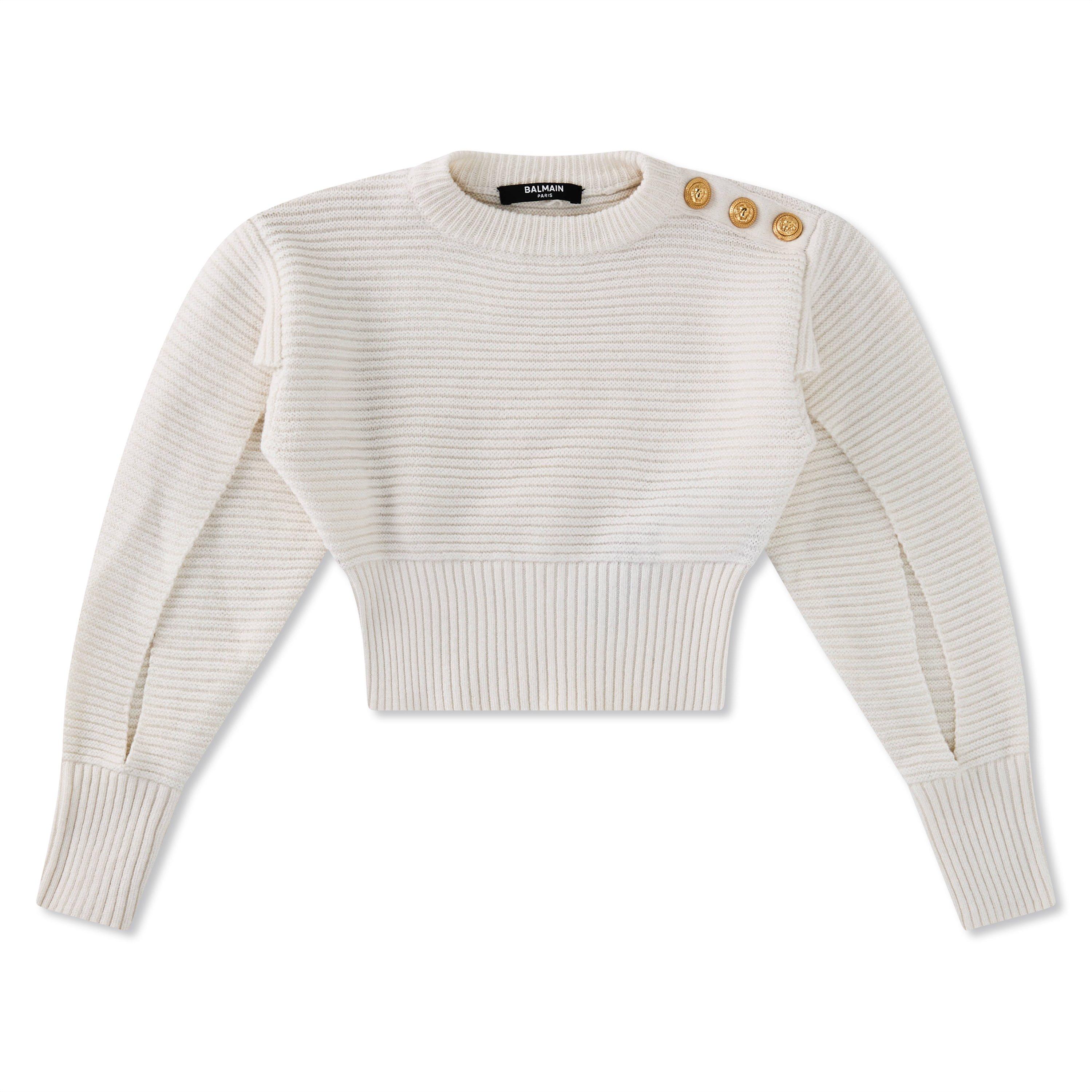 Cream - Balmain - Kids' Knitted Top - 1