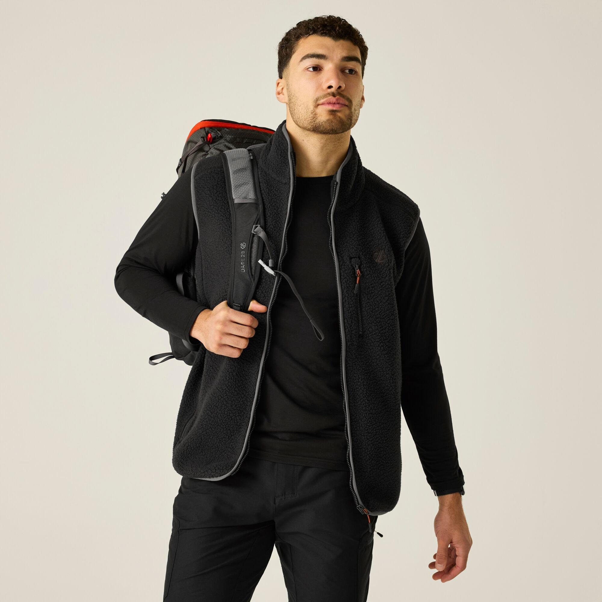 Black - Dare 2b - Mens Camber Fleece Gilet - 5