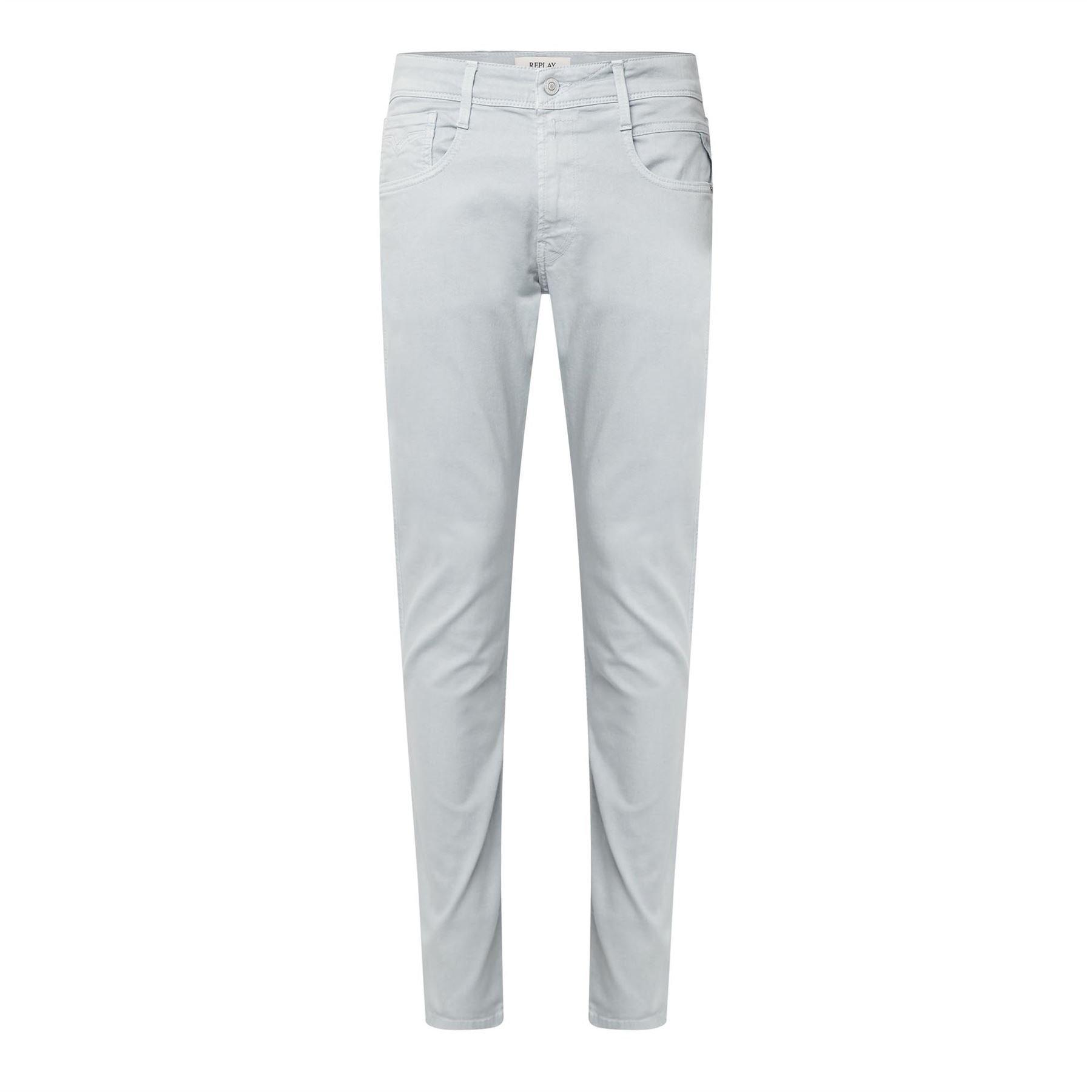 Blue - Replay - Anbass Slim-Fit Jeans - 1