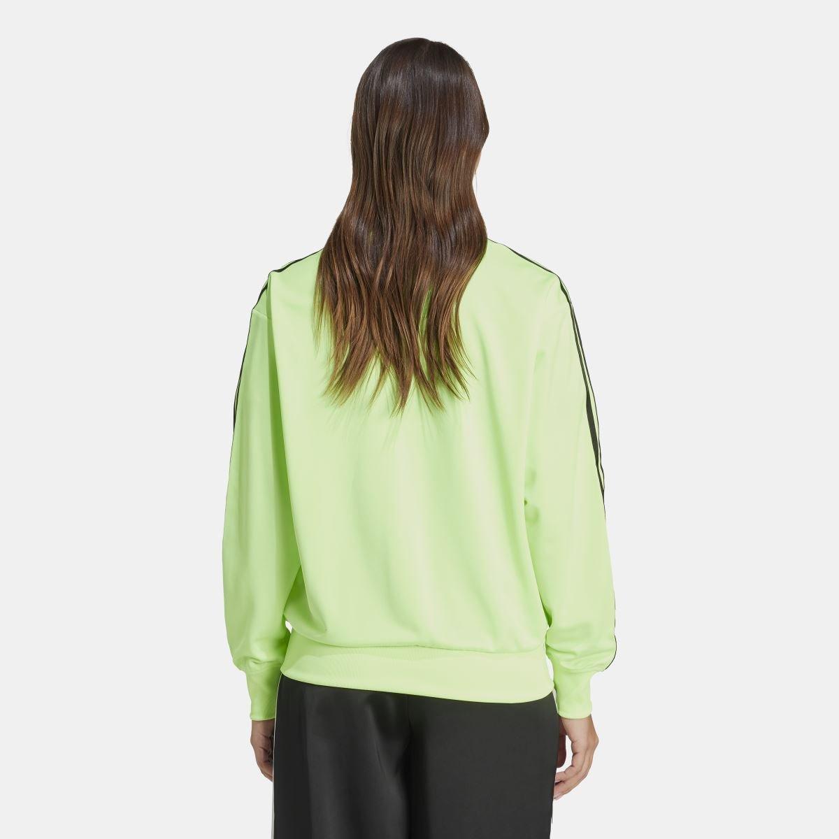 Green - adidas Originals - Adicolor Classic Firebird Loose Track Top - 3