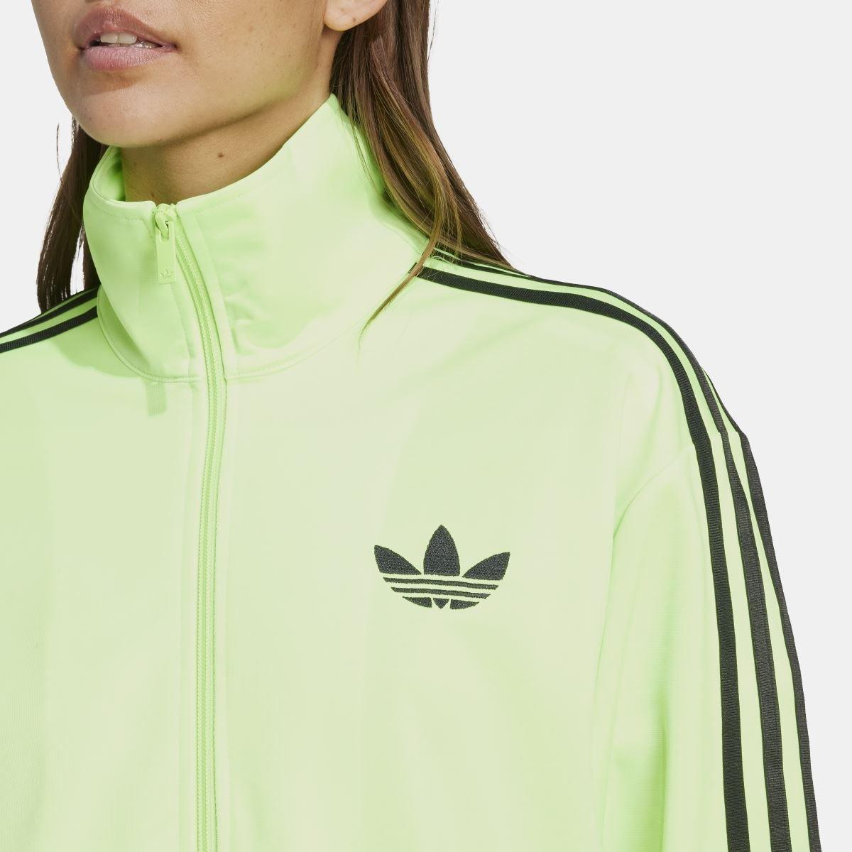 Green - adidas Originals - Adicolor Classic Firebird Loose Track Top - 5